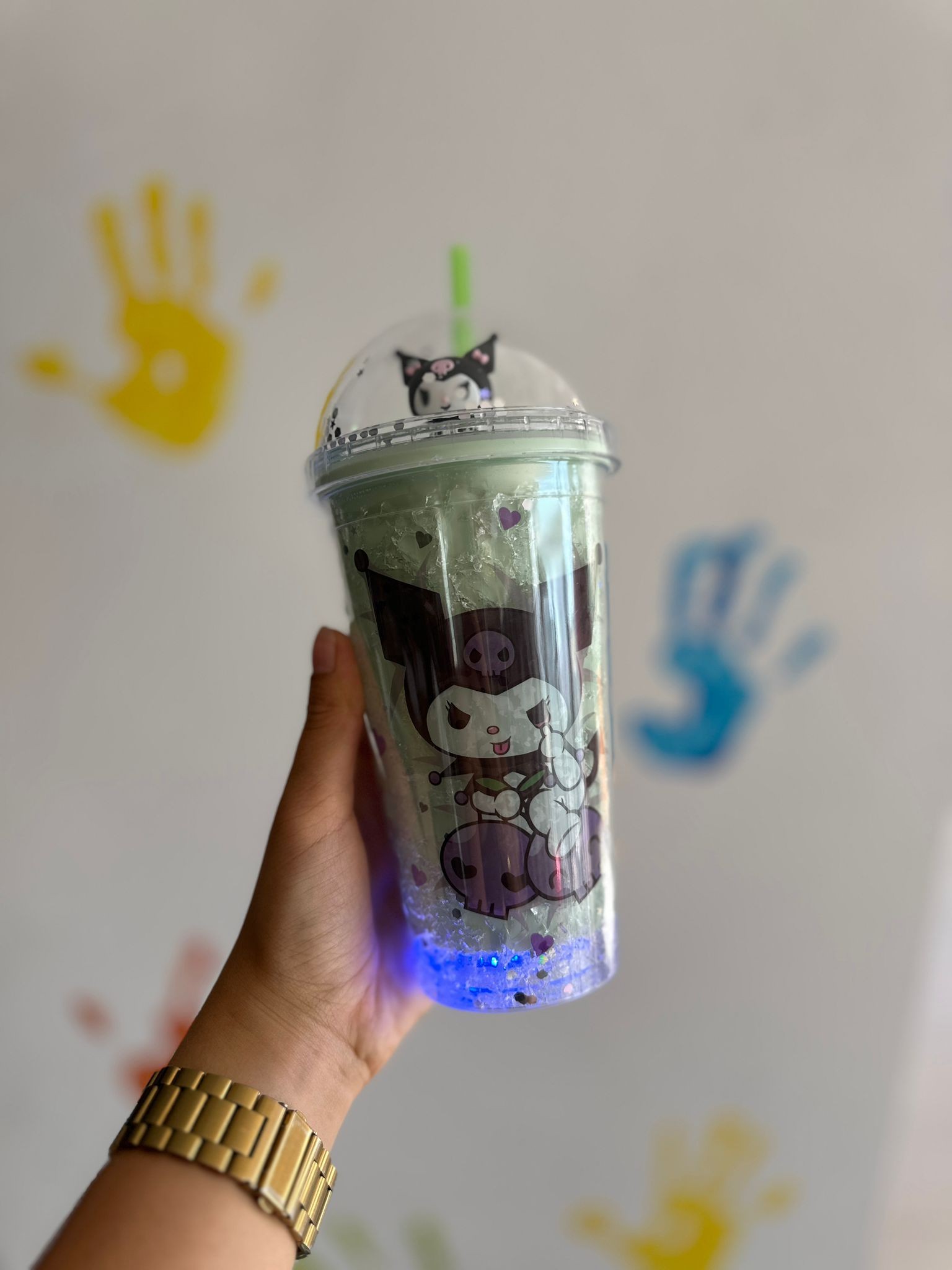 Kuromi Işıklı Bardak