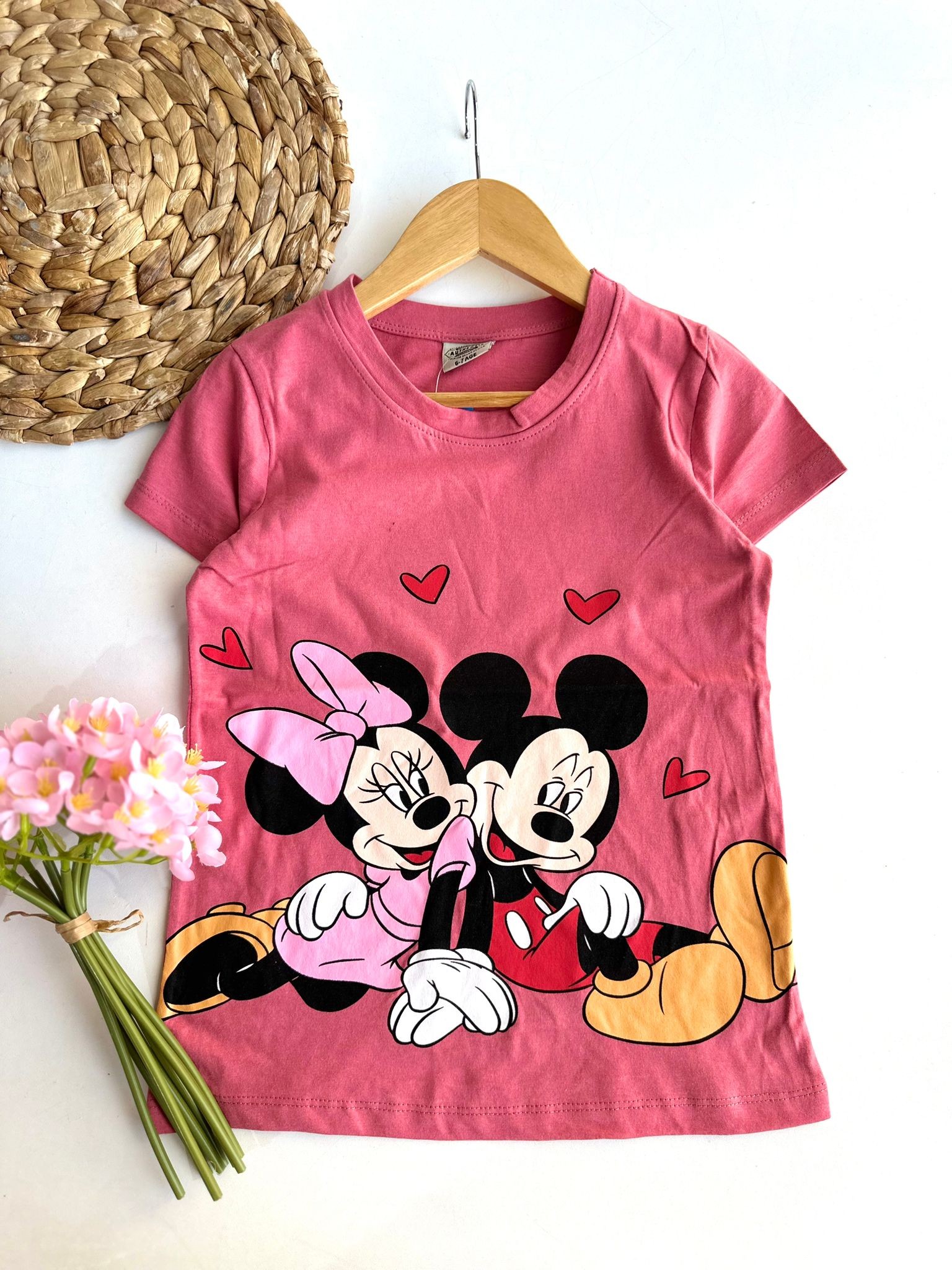 Mickey Desenli Tişört