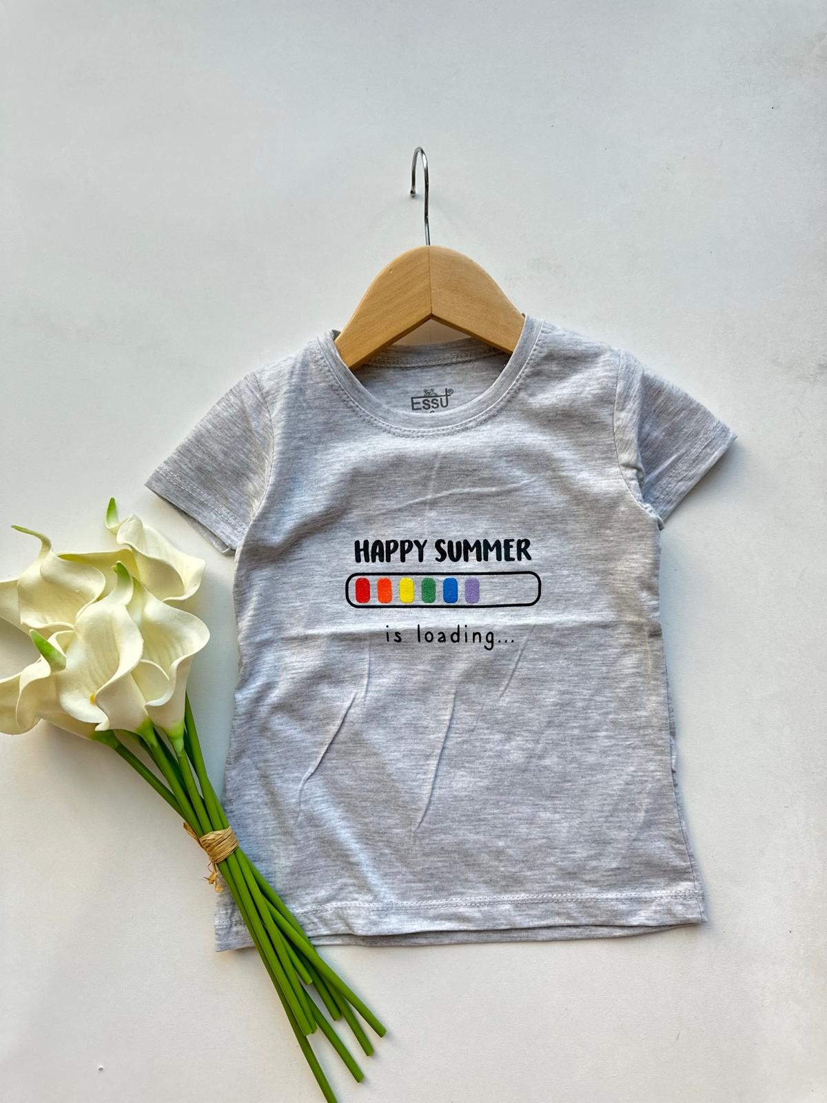 Happy Summer Baskılı T-shirt