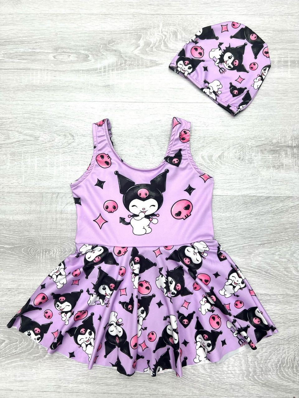 Kuromi Desenli Mayo Set