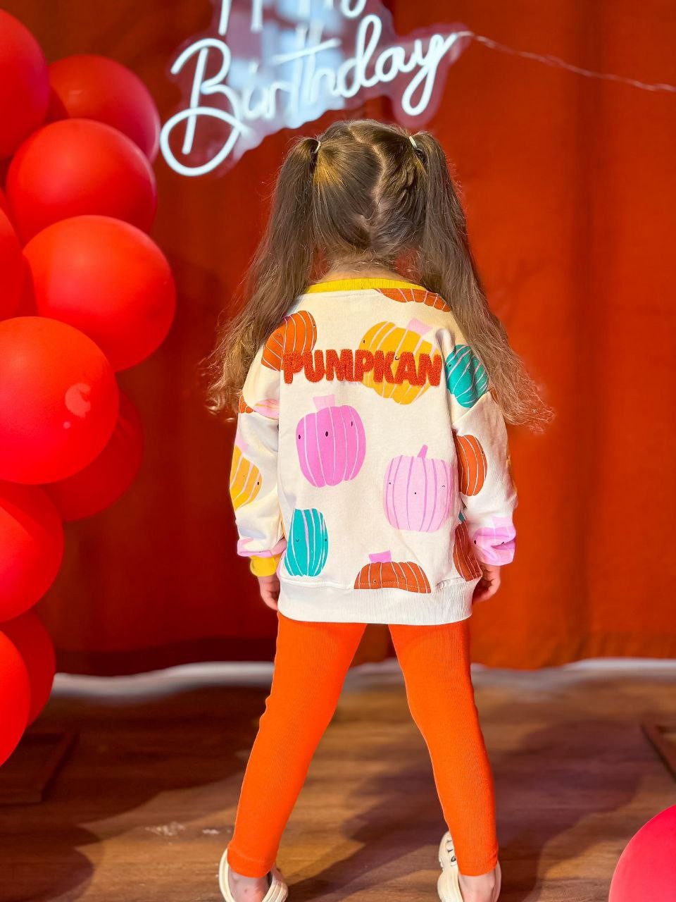 Pumpkin Nakış Detaylı Takım