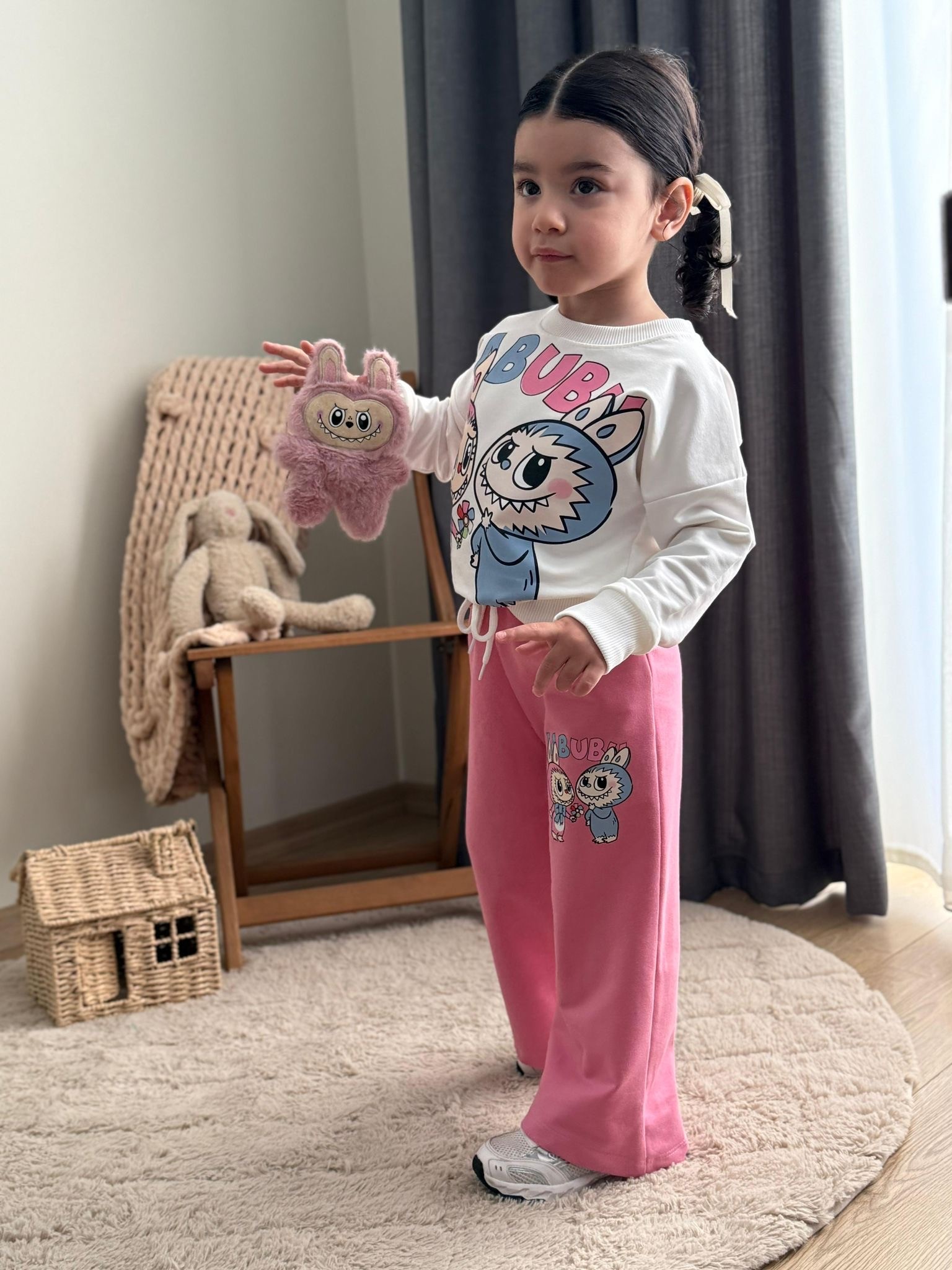 Labubu Temalı Eşofman Takımı