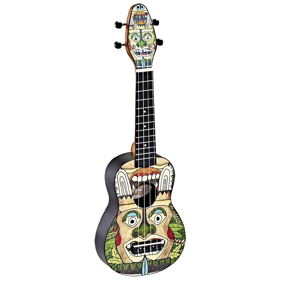 Ortega K2-TM Keiki Sopranino Ukulele Set (Totem)