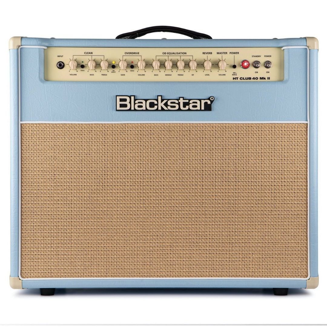 Blackstar HT Club 40 Mark II 12 Inch 40-Wtt Tube Combo Amp (Black & Blue Edition)