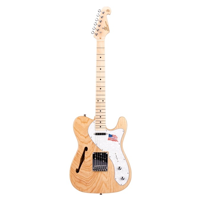 SX Ash Telecaster Elektro Gitar (Naturel)