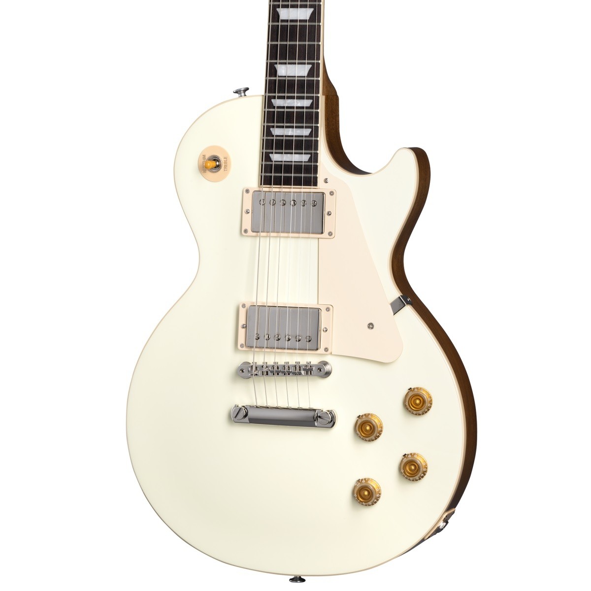 Gibson Les Paul Standard '50s Plain Top Elektro Gitar (Classic White)