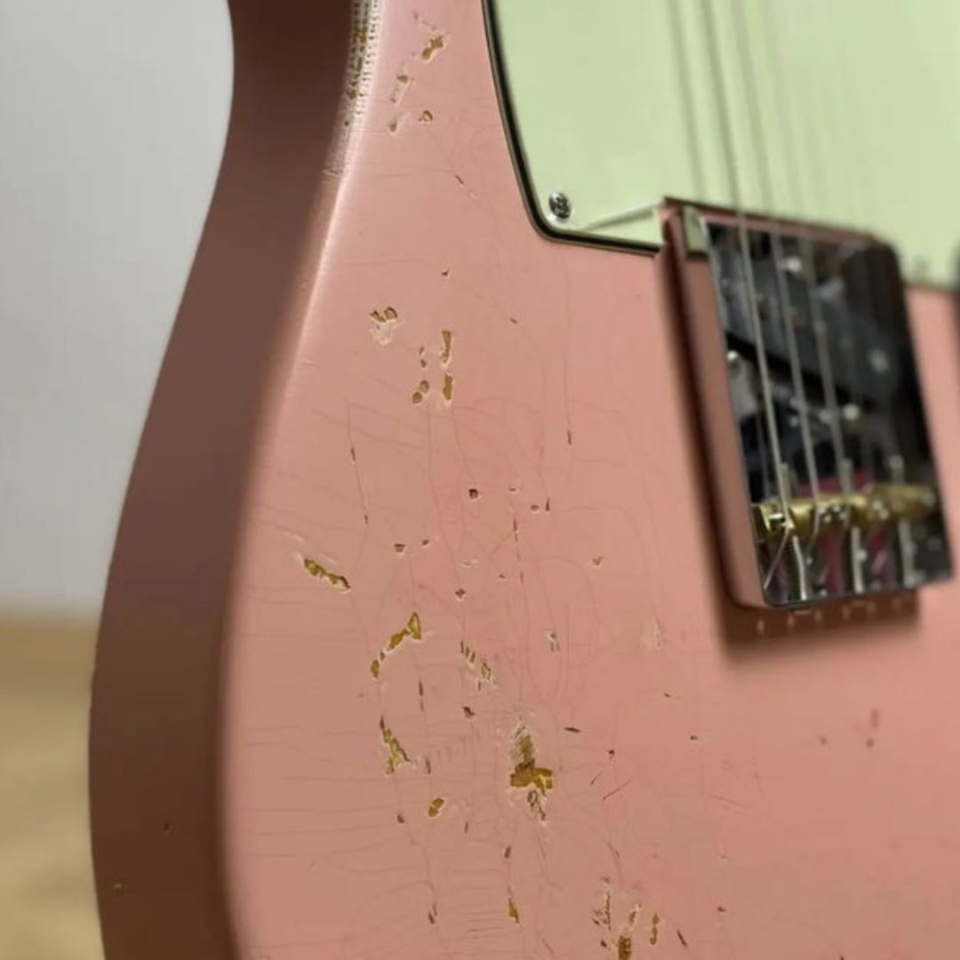 MAG SHELL PINK TELECASTER (*)