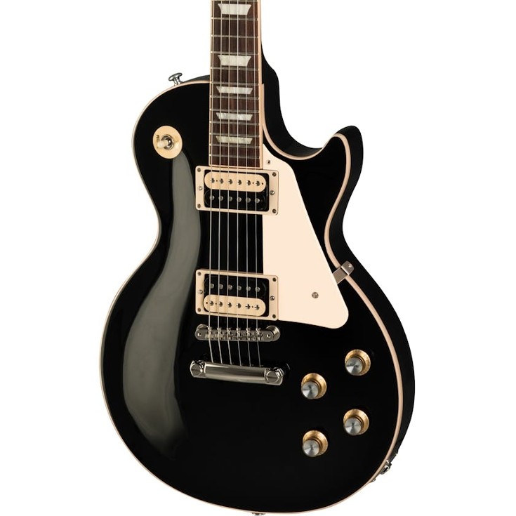 Gibson Les Paul Classic Elektro Gitar (Ebony)