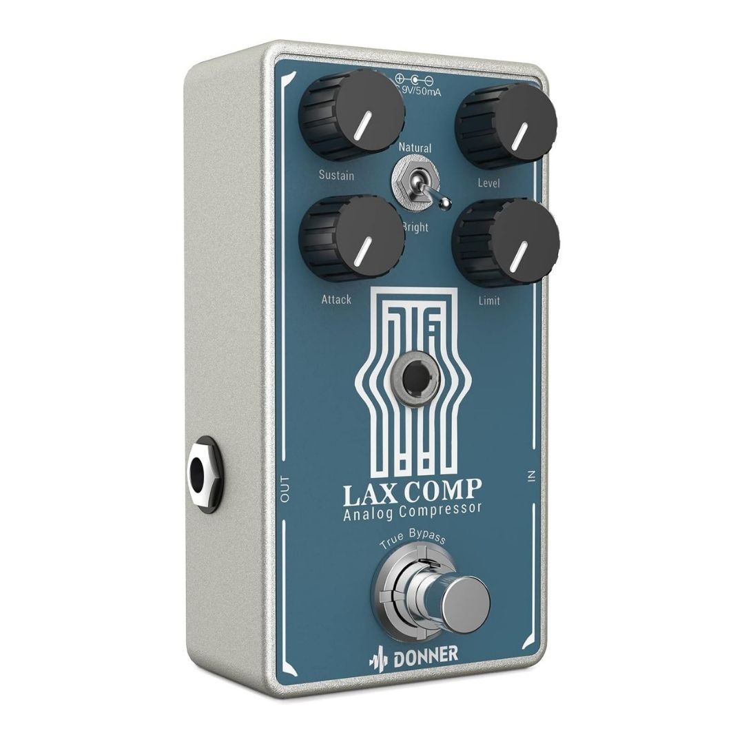 Donner LAX COMP True Analog Compressor Pedalı