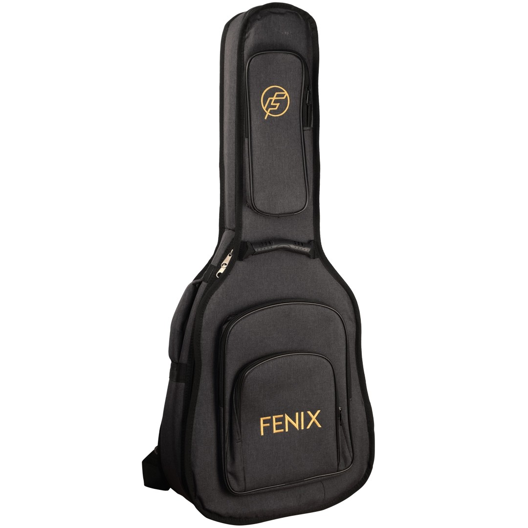 Fenix Lux Akustik Gitar Gigbag (Siyah)