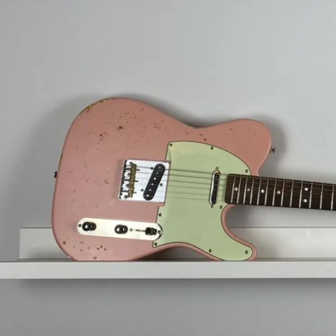 MAG SHELL PINK TELECASTER (*)