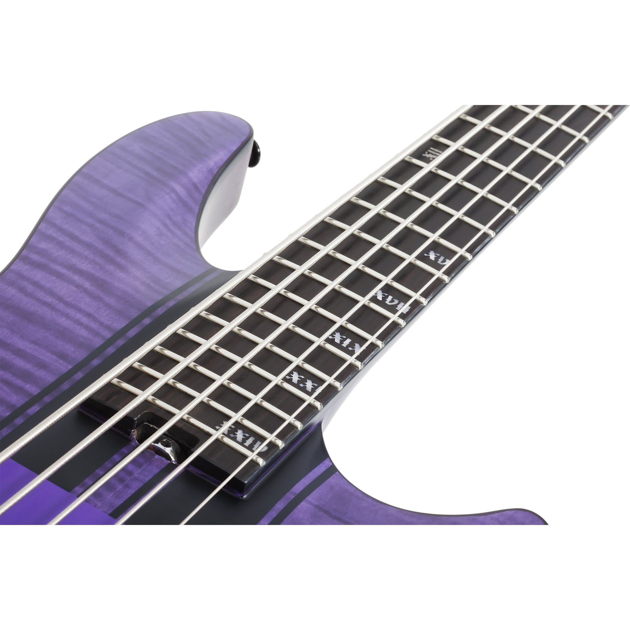 Schecter C-5 GT 5 Telli Bas Gitar (Satin Trans Purple)