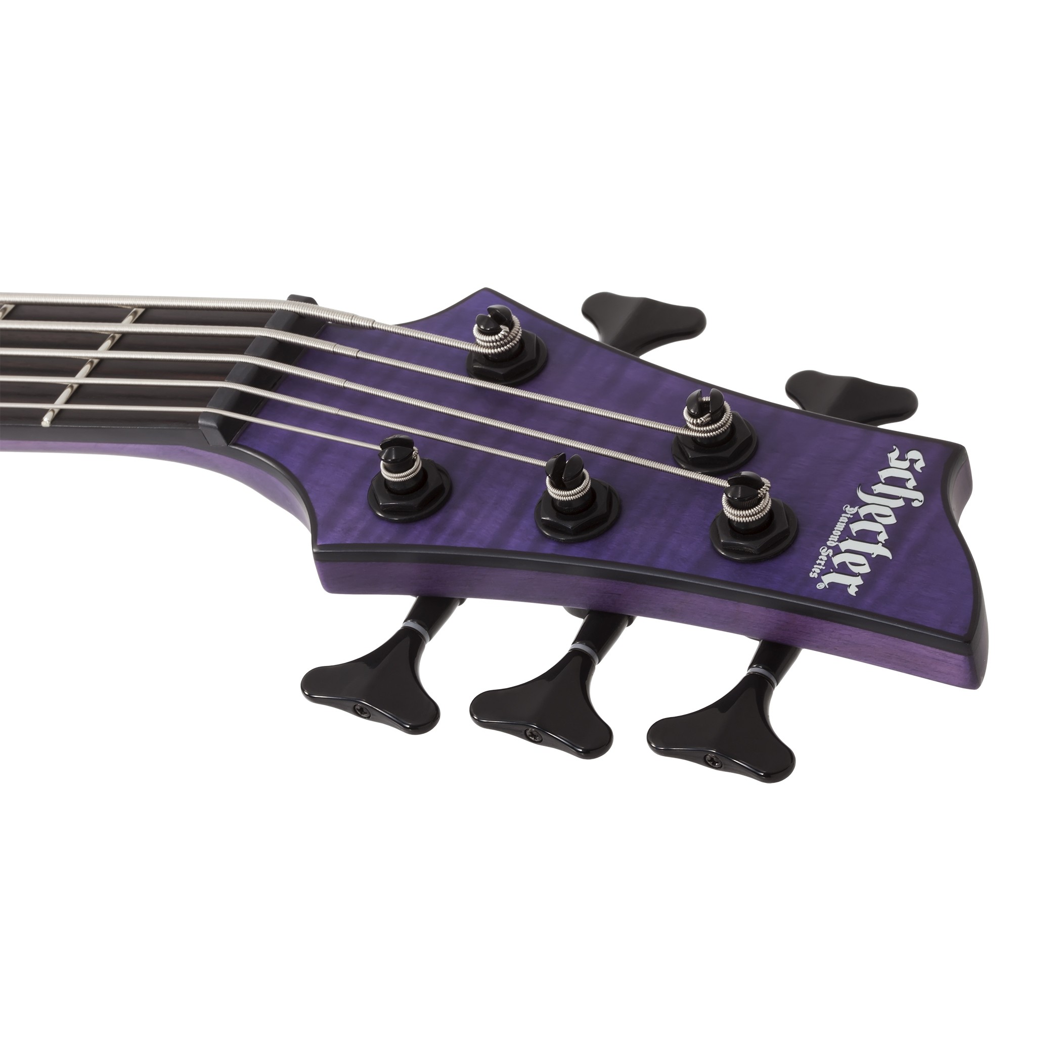 Schecter C-5 GT 5 Telli Bas Gitar (Satin Trans Purple)