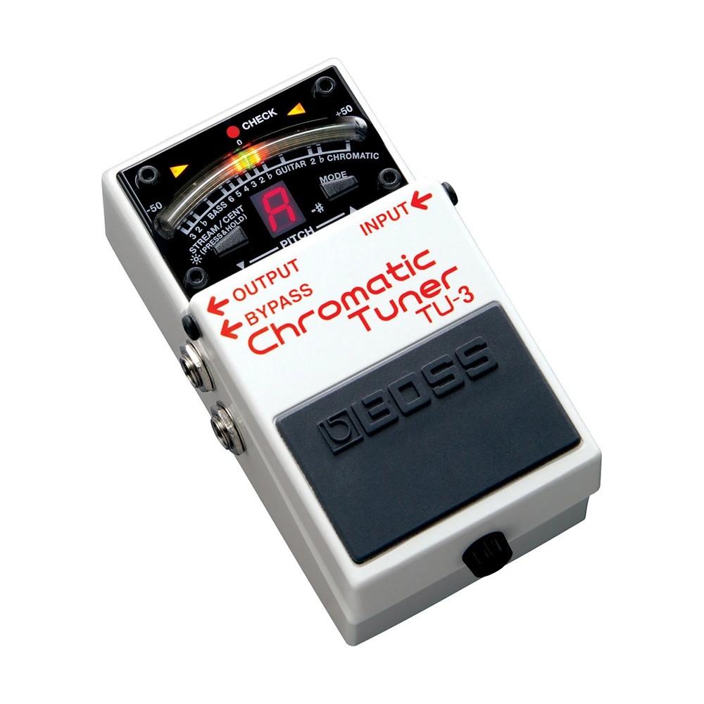 Boss TU-3 Chromatic Tuner Bas ve Elektro Gitar için