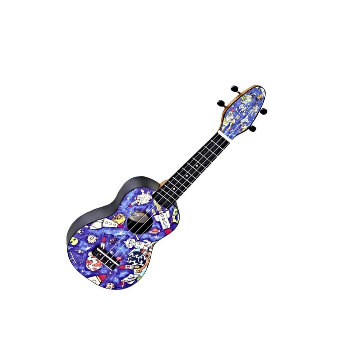 Ortega K2-SP Keiki Sopranino Ukulele Set (Spaceman)