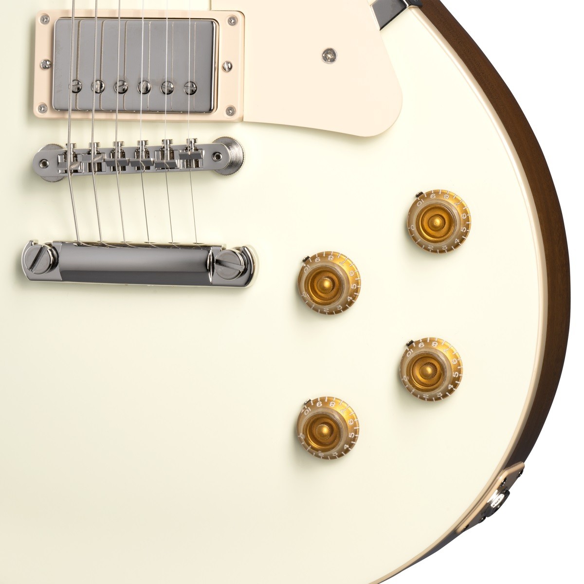 Gibson Les Paul Standard '50s Plain Top Elektro Gitar (Classic White)