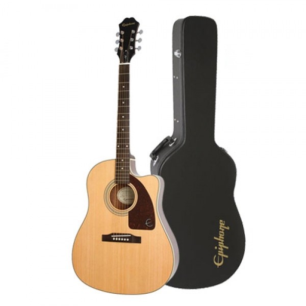 Epiphone AJ-210CE Elektro Akustik Gitar (Natural)