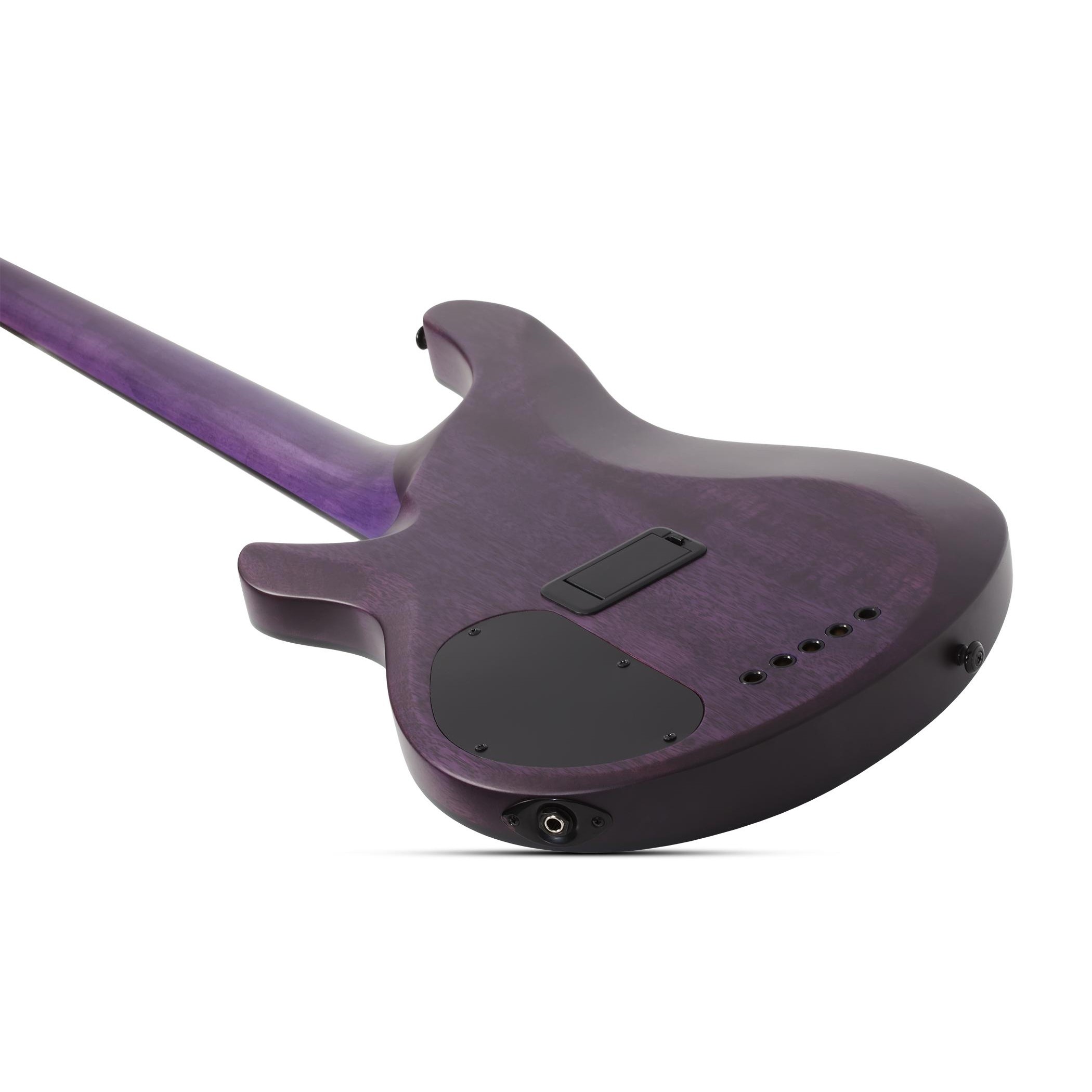 Schecter C-5 GT 5 Telli Bas Gitar (Satin Trans Purple)