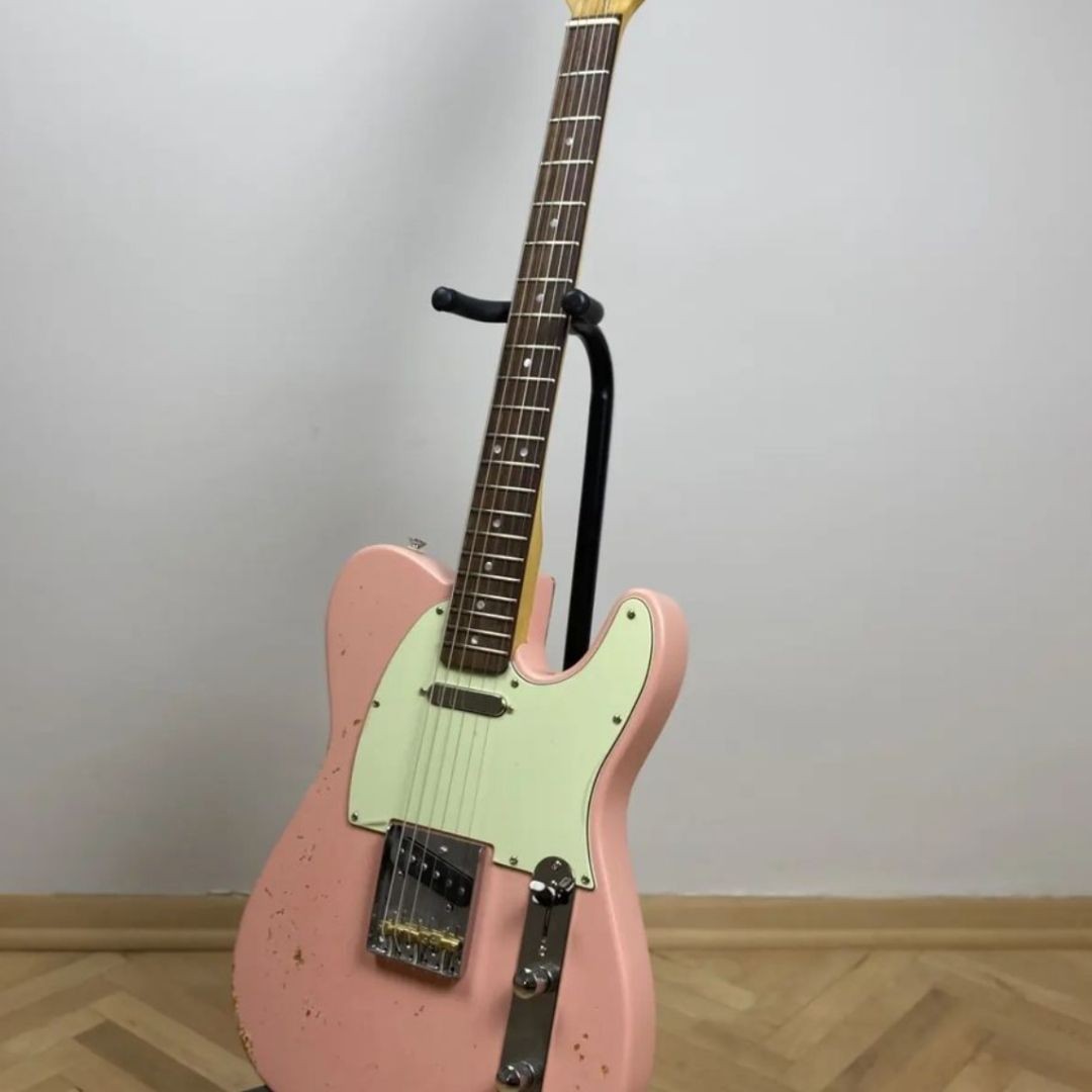 MAG SHELL PINK TELECASTER (*)