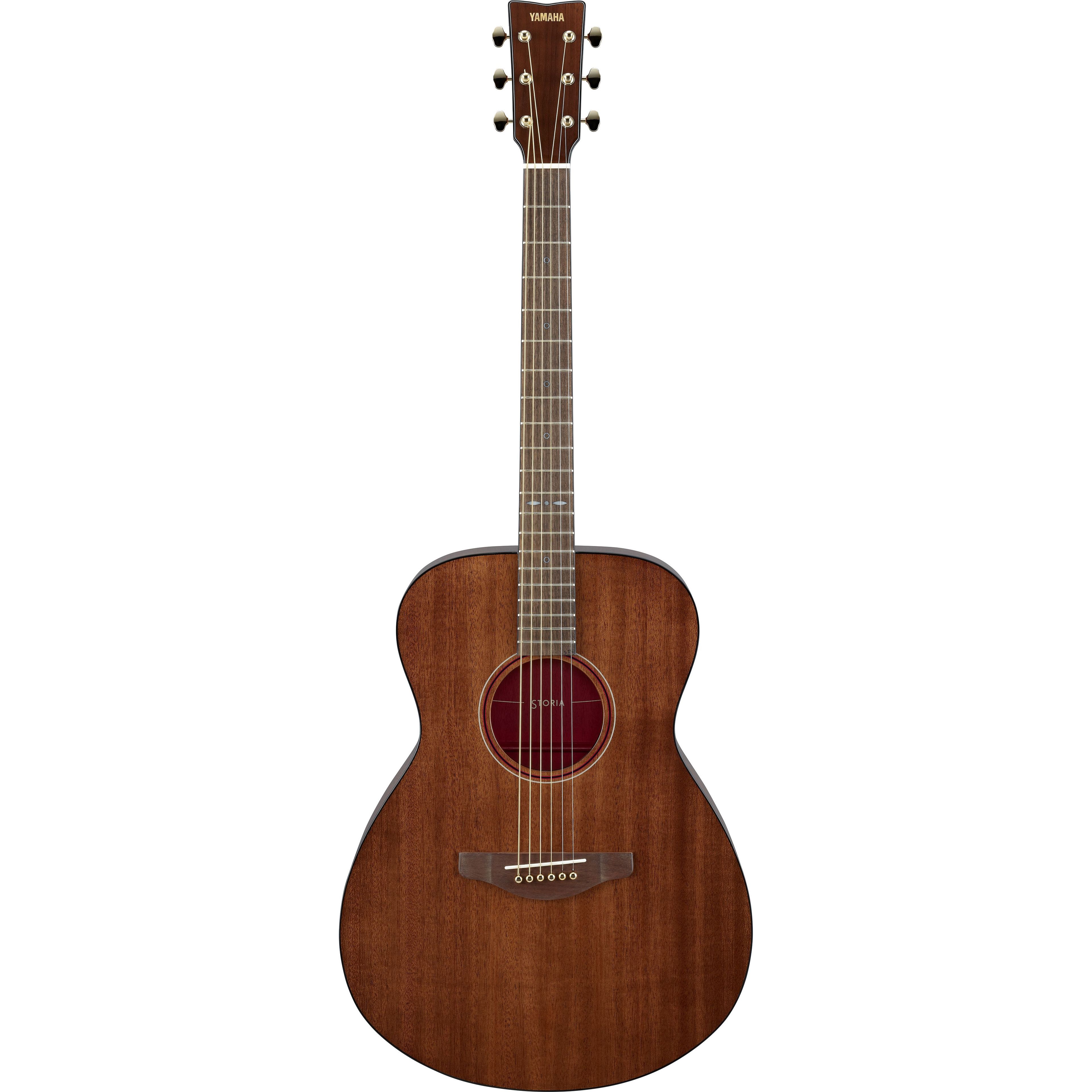 Yamaha STORIA III Concert Elektro Akustik Gitar (Chocolate Brown)