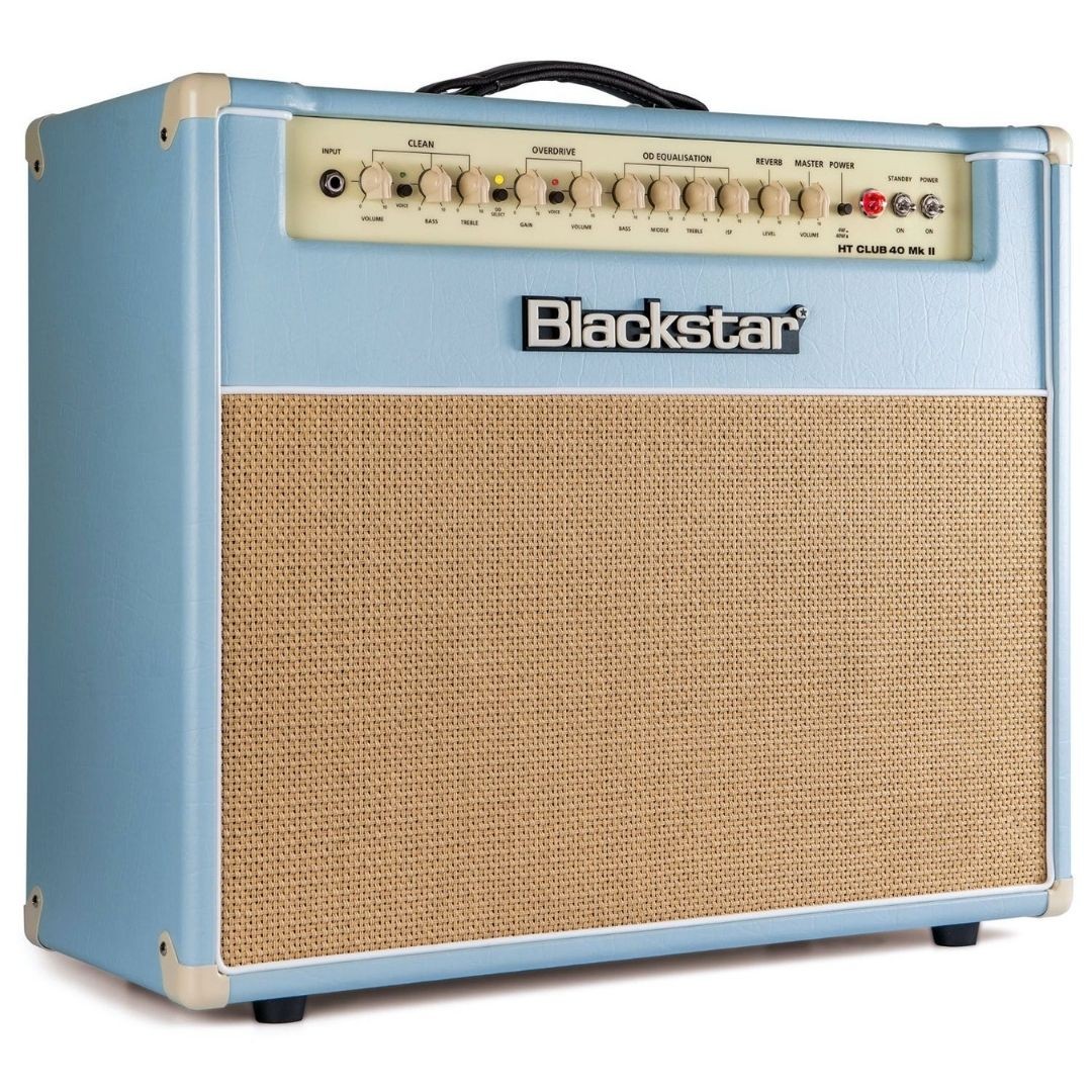 Blackstar HT Club 40 Mark II 12 Inch 40-Wtt Tube Combo Amp (Black & Blue Edition)