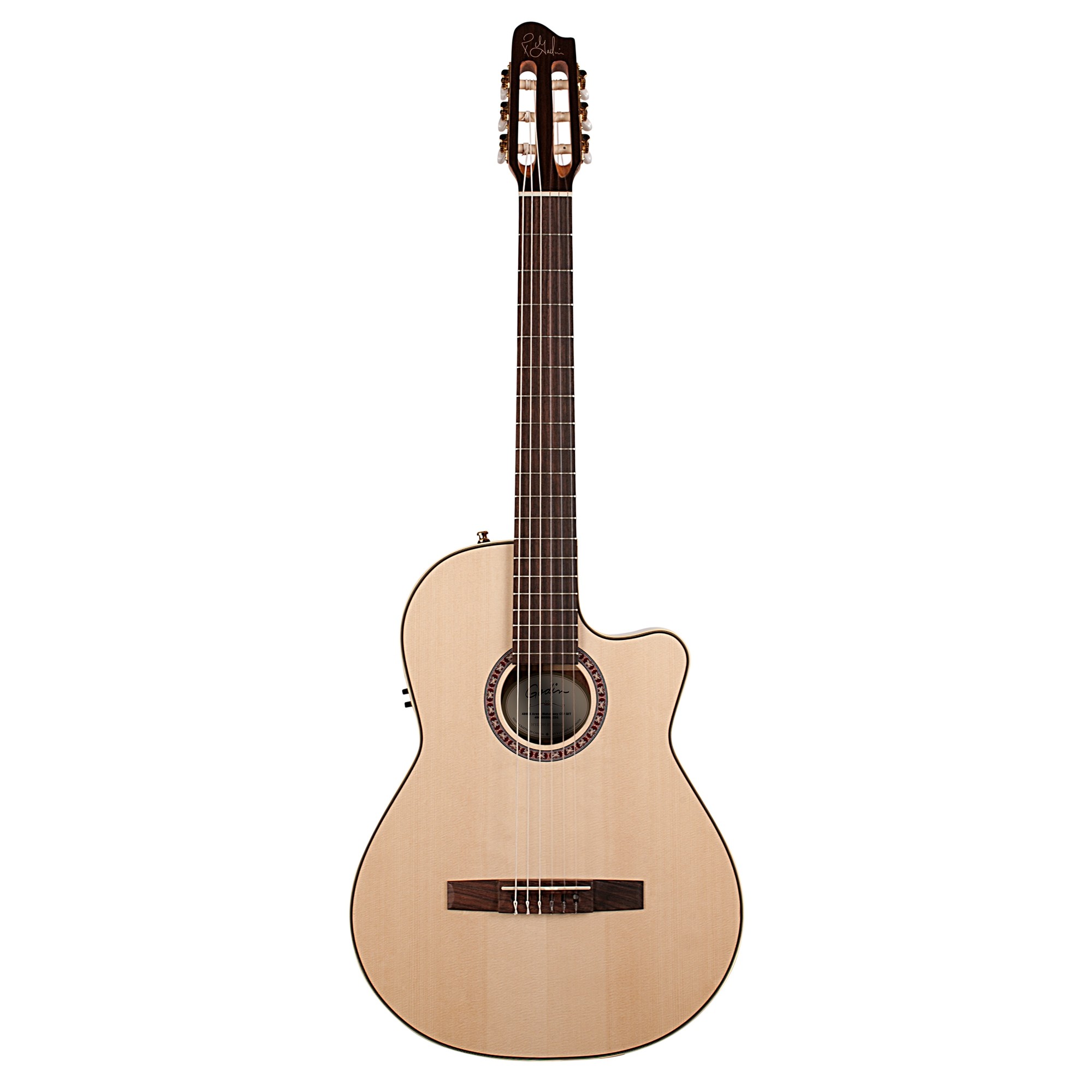 Godin Arena Mahogany CW Clasica II Elektro Klasik Gitar (Natural)