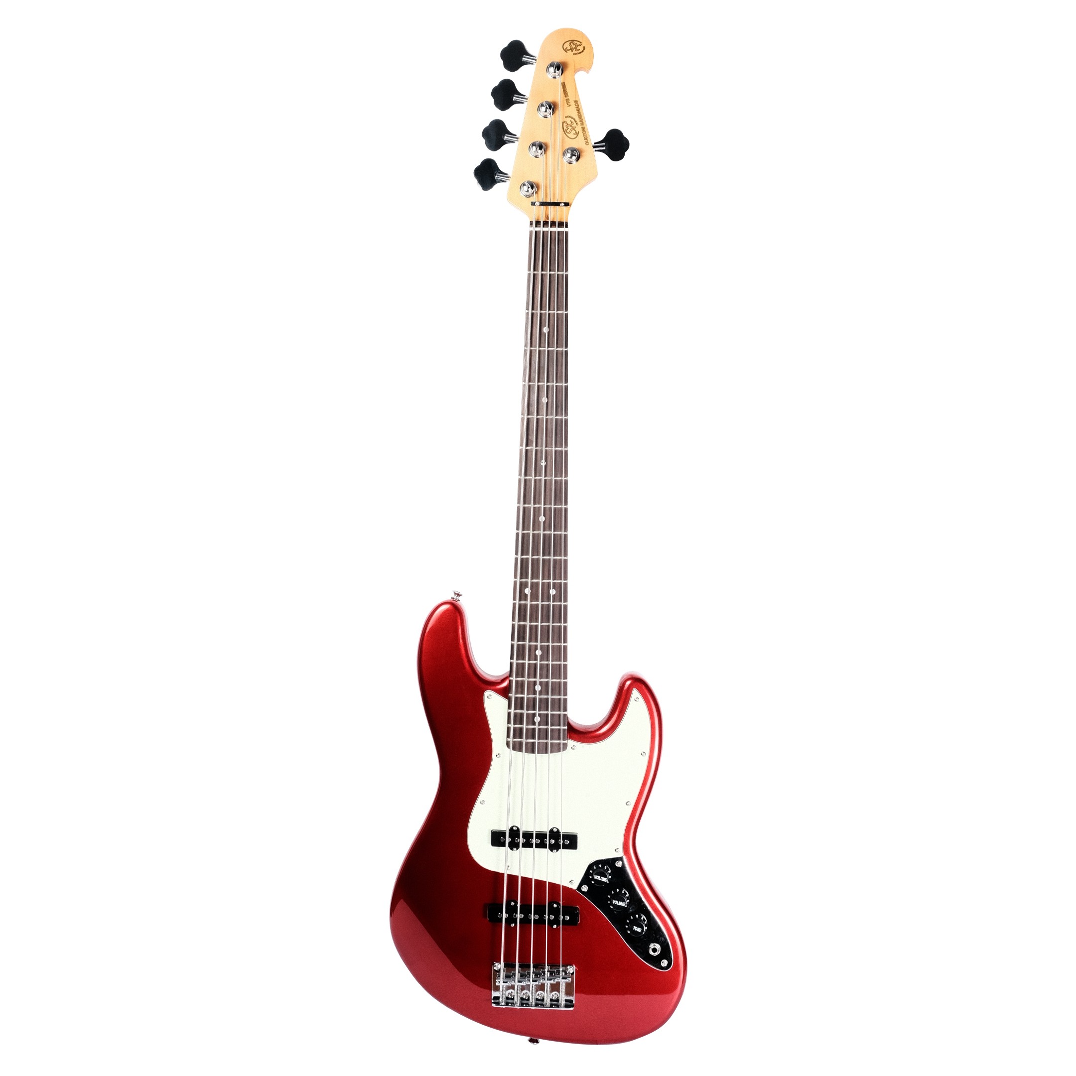 SX SJB62 /5/MRD 5 Telli Bas Gitar (Metallic Red)