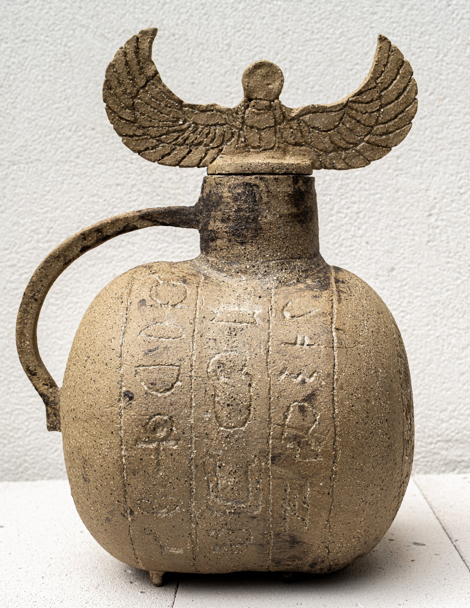 Kahverengi Mısır Koleksiyonu Vazo