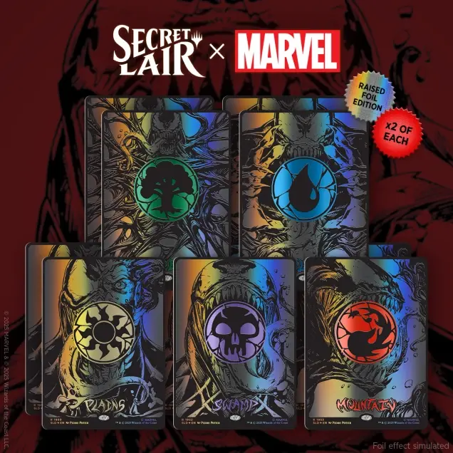 マジック：ザ・ギャザリング Secret Lair Mana Symbiote Raised foil Secret Lair x Marvel's Spider-Man: Mana Symbiote Raised Foil Edition