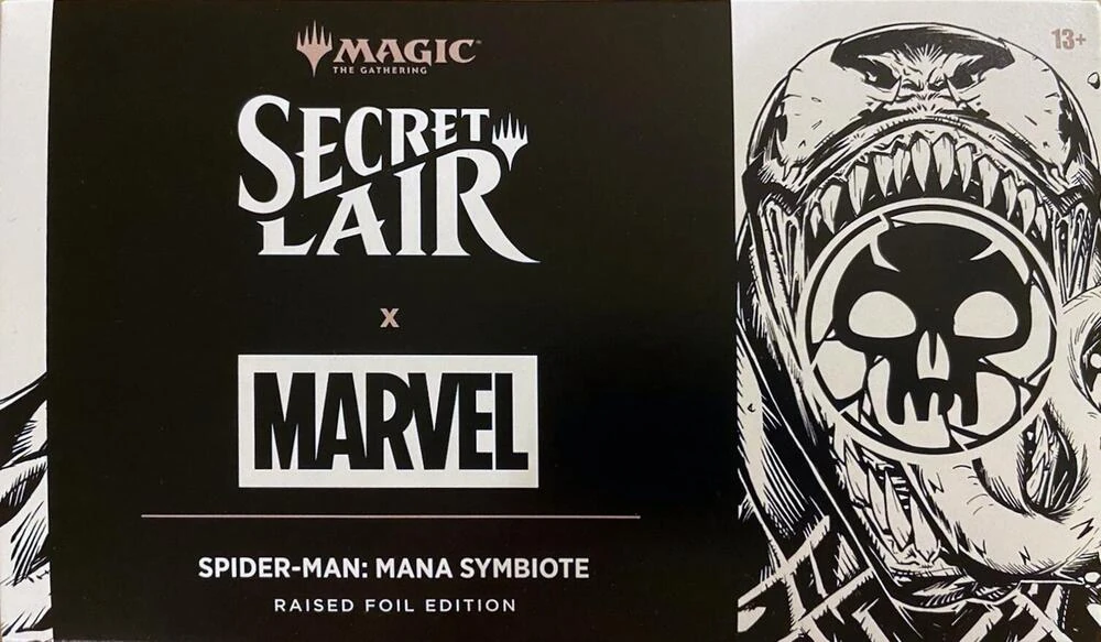 未開封Secret Lair Spider-Man:Mana Symbiote Secret Lair x Marvel's Spider-Man: Mana Symbiote Raised Foil Edition