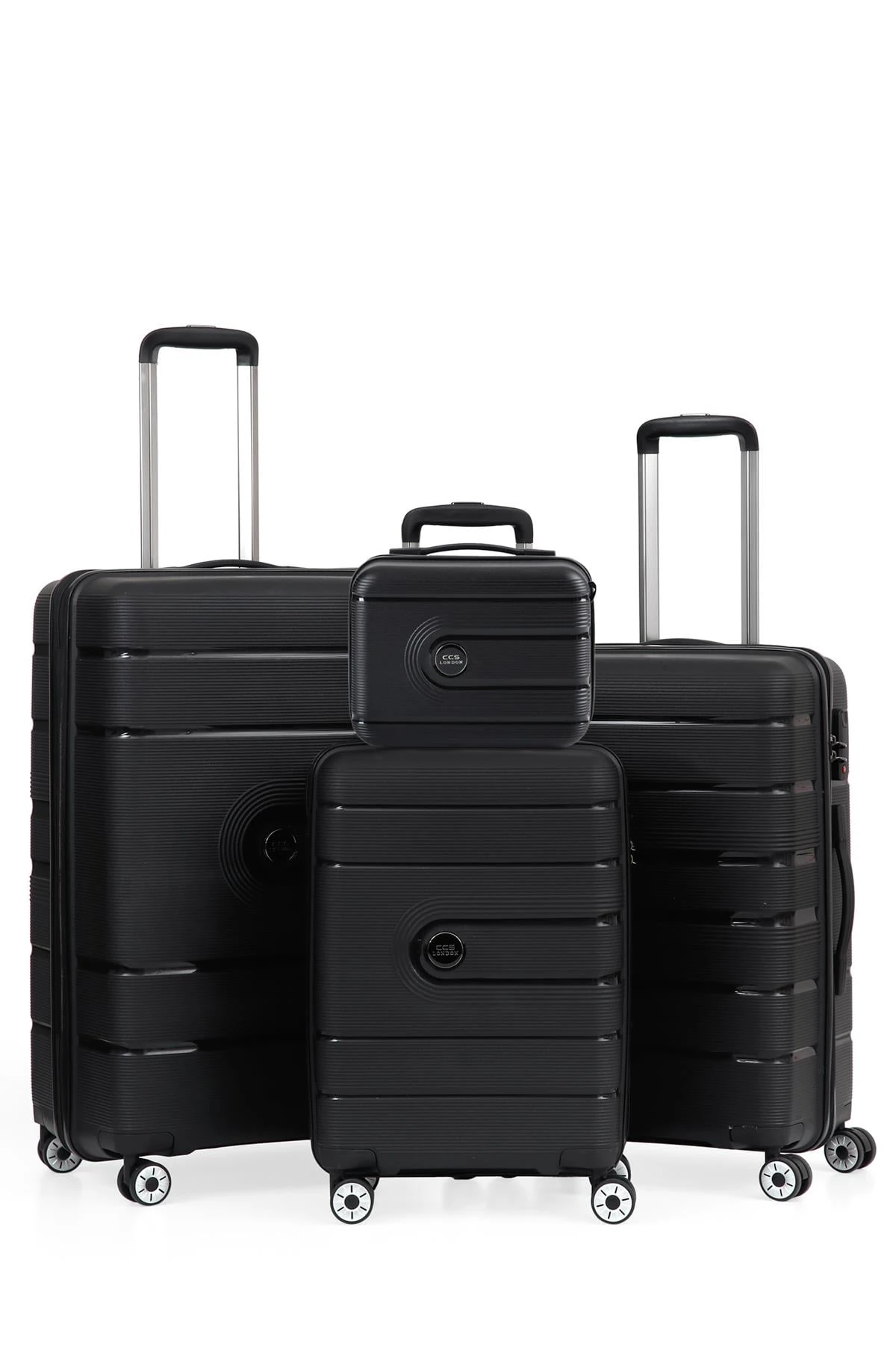 ÇÇS 5247-5261 Polipropilen 4 Lü Valiz Seti - ÇÇS Çanta