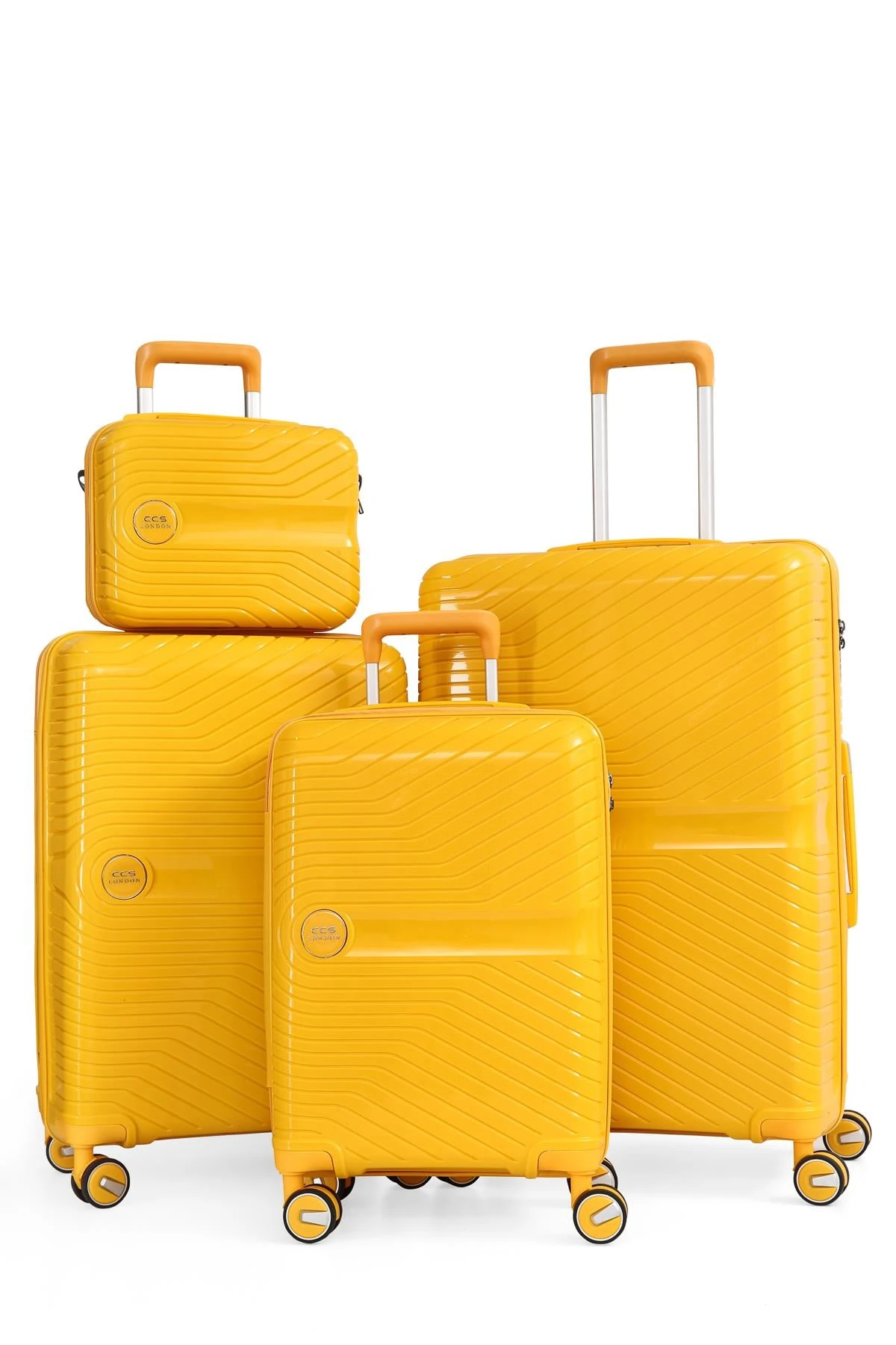 ÇÇS 5239-5240 POLİPROPİLEN 4 LÜ VALİZ SETİ - ÇÇS Çanta