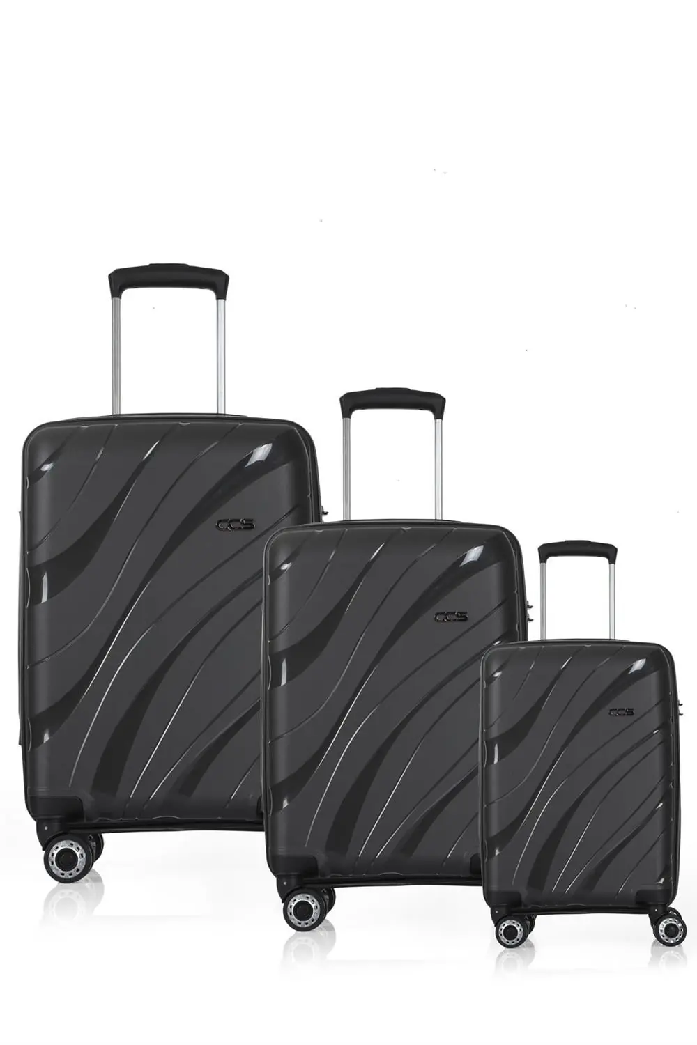 ÇÇS 5223 POLİPROPİLEN 3 LÜ VALİZ SETİ - ÇÇS Çanta