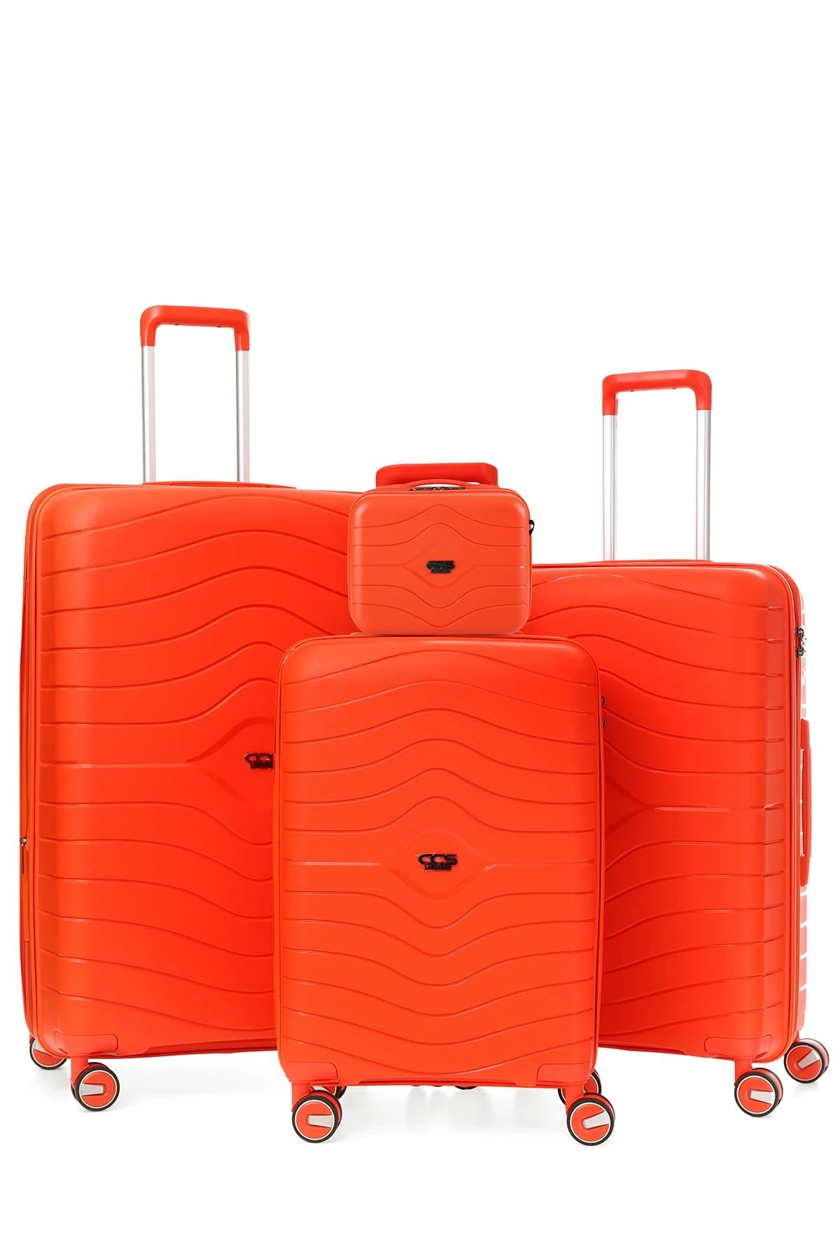 HRスルー 2箱セット ÇÇS 5242-5262 POLİPROPİLEN 4 LÜ VALİZ SETİ - ÇÇS Çanta
