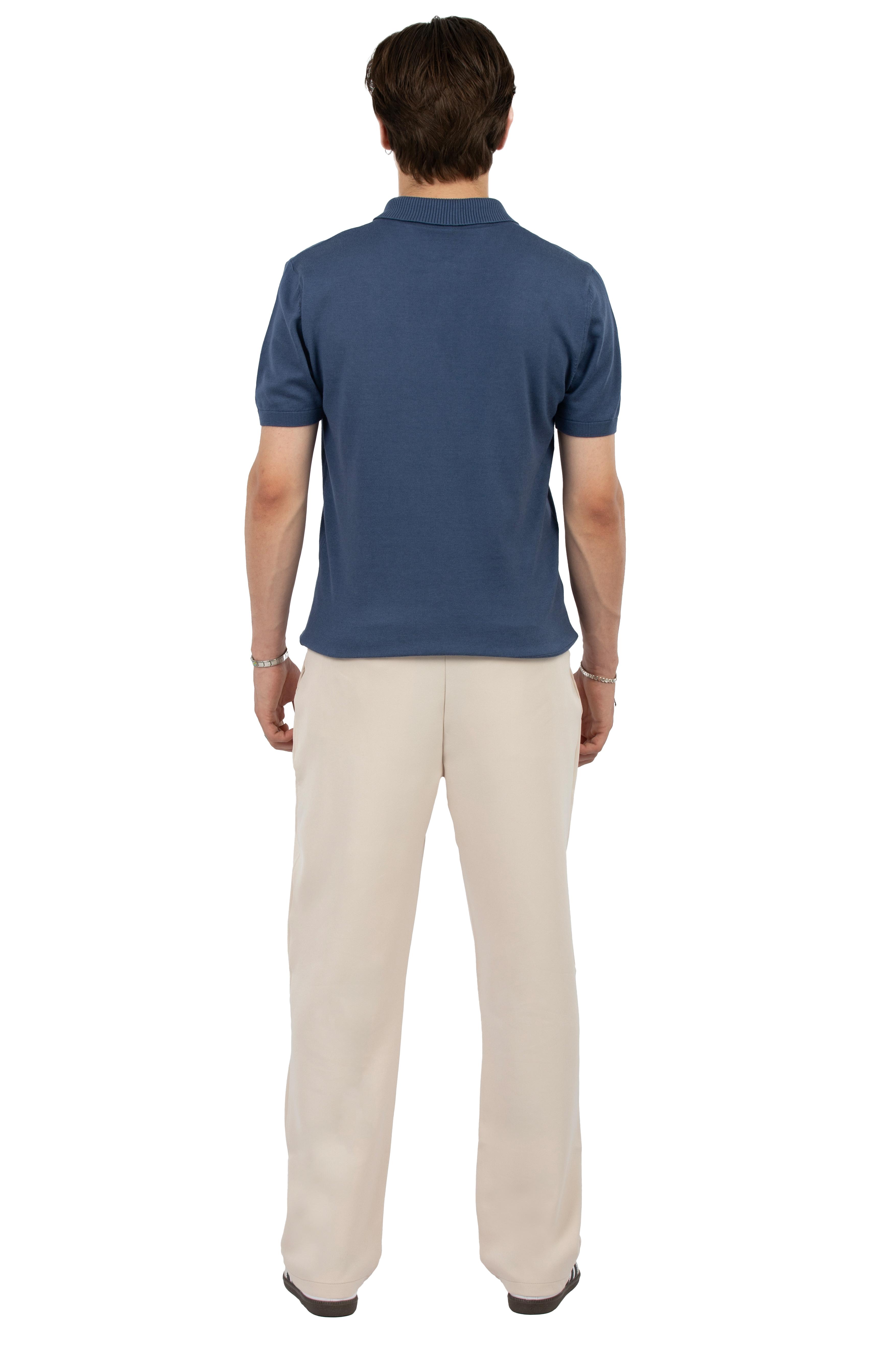 Relax Fit Pileli Basic Kumaş Pantolon - Bej