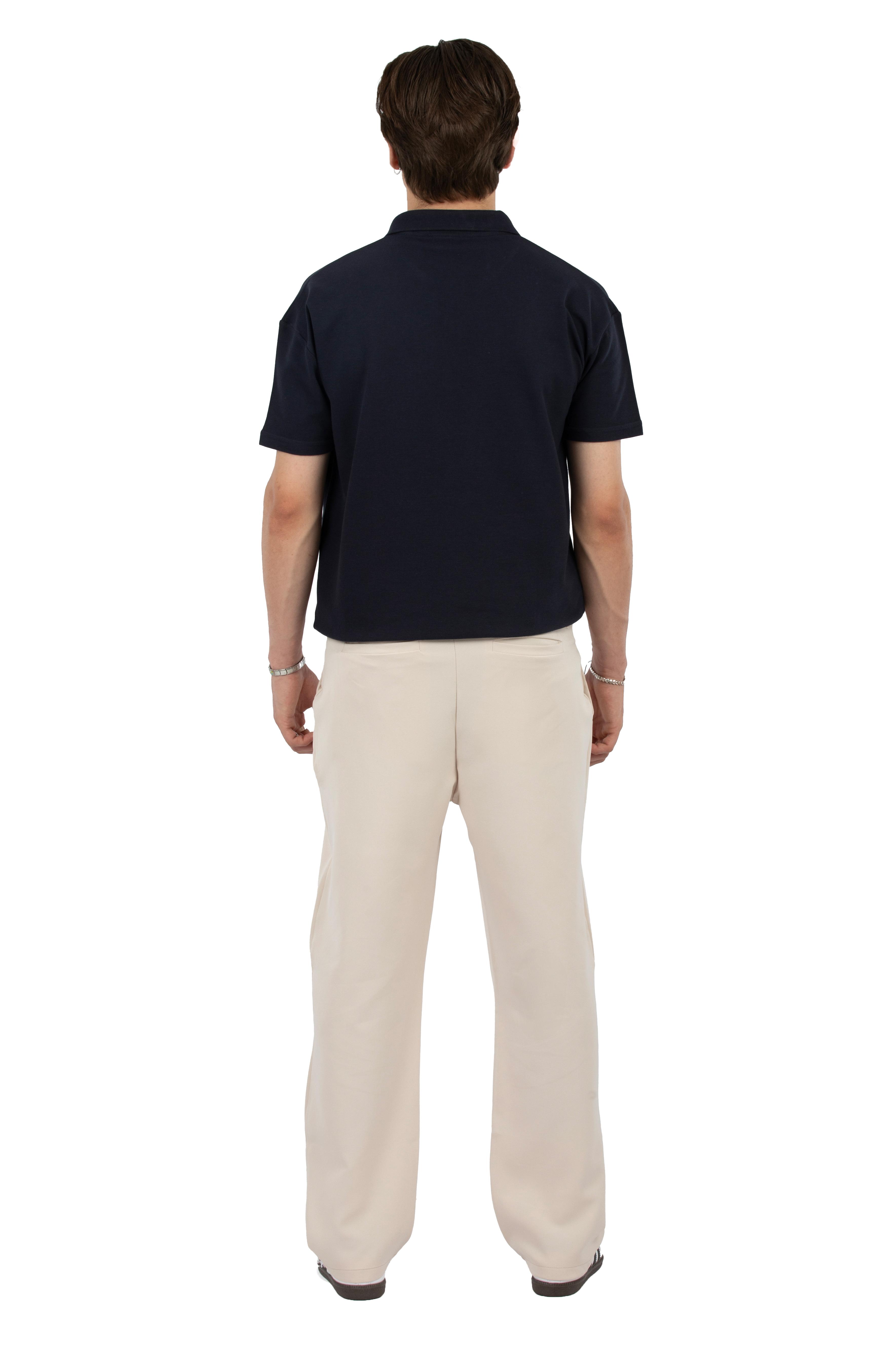 Regular Fit Basic Polo Yaka Tişört - Lacivert