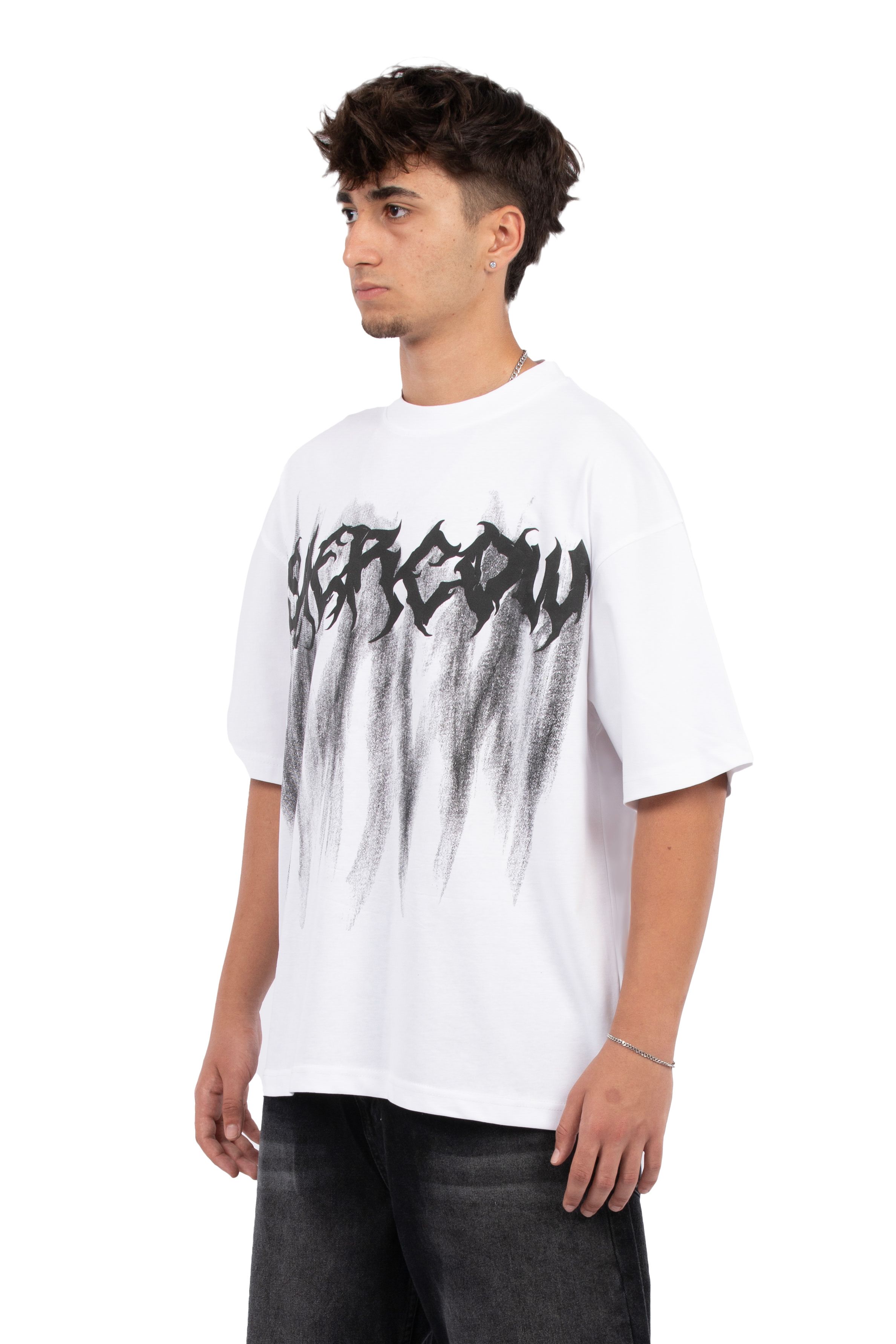 Saercow Baskılı Oversize Tişört