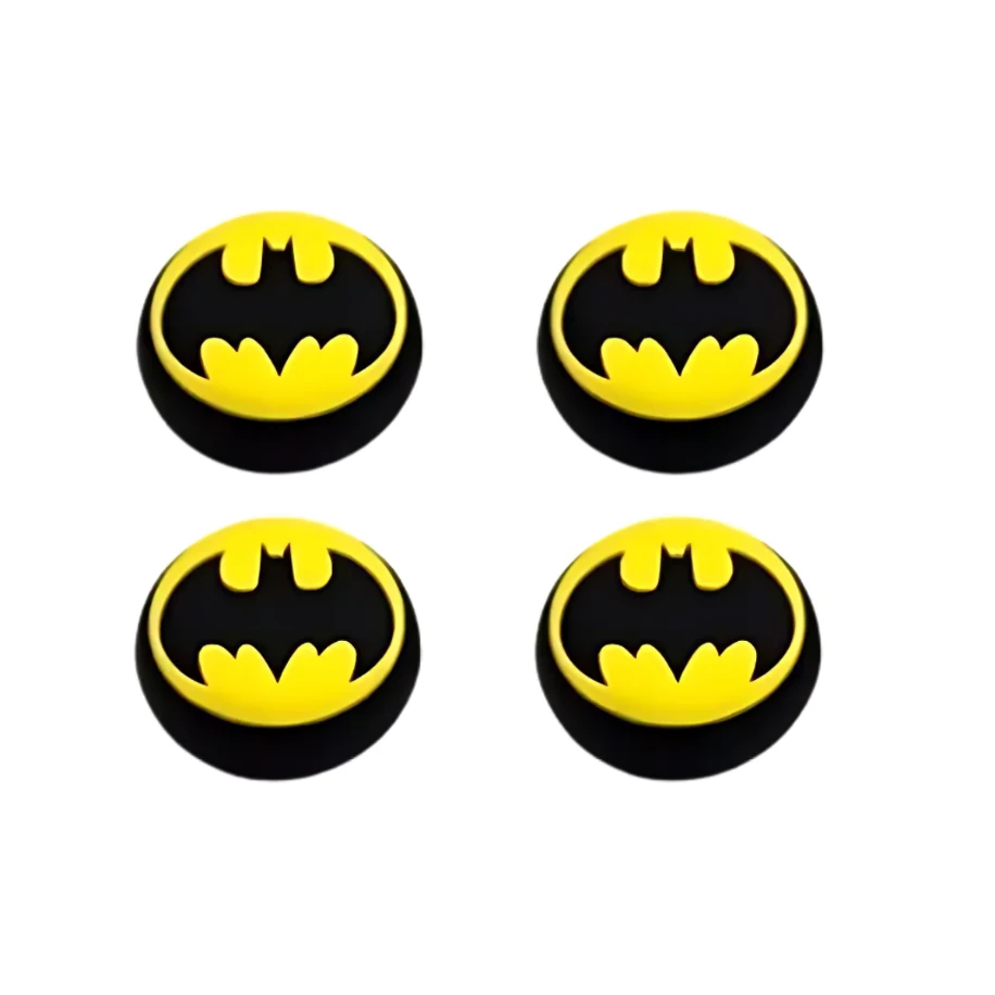 PS4 &amp; PS5 Uyumlu Analog Koruyucu Kapak – Batman Logo (4’lü Set)