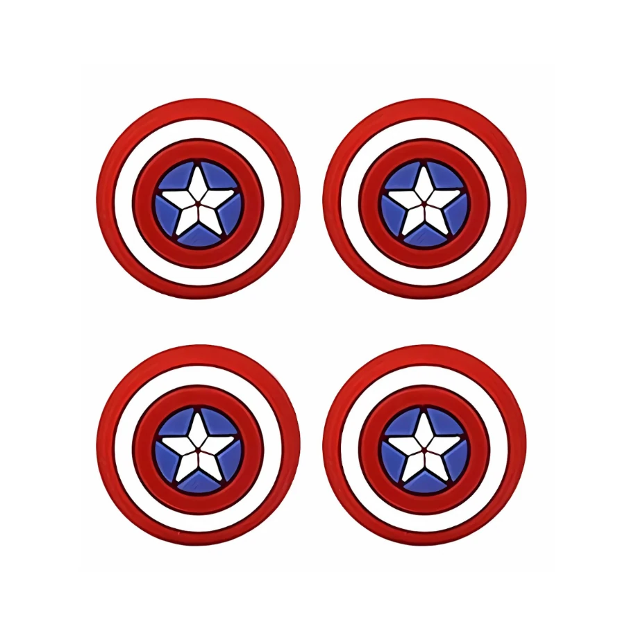 PS4 &amp; PS5 Uyumlu Analog Koruyucu Kapak – Captain Shield (4’lü Set)