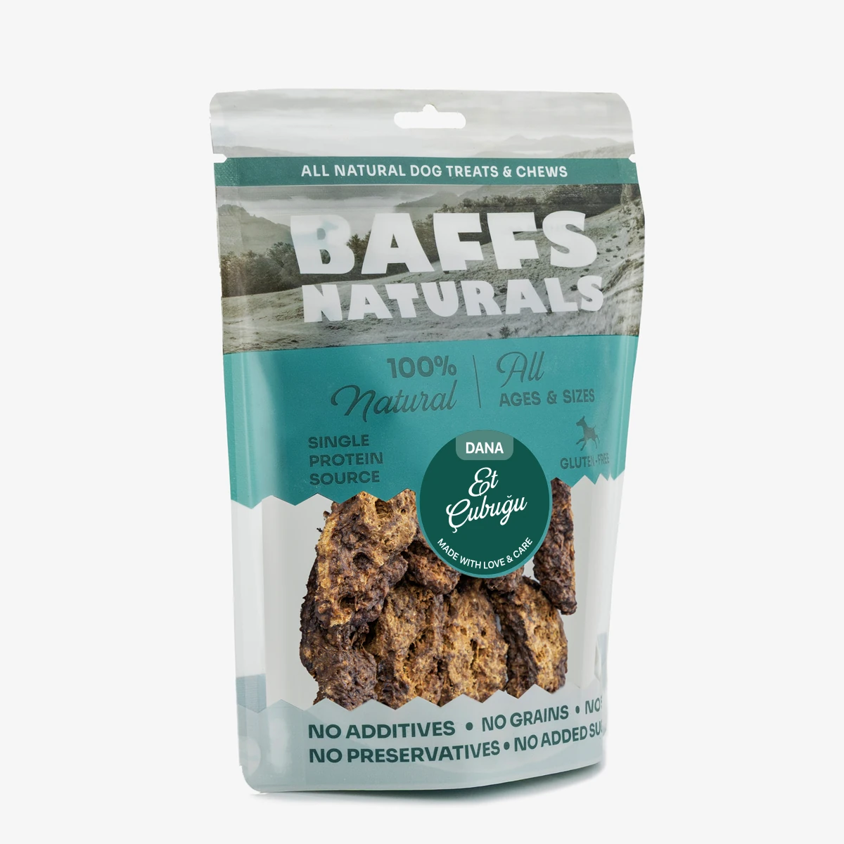 Dana Et Çubuğu %100 Doğal Köpek Ödül Maması 100 gr