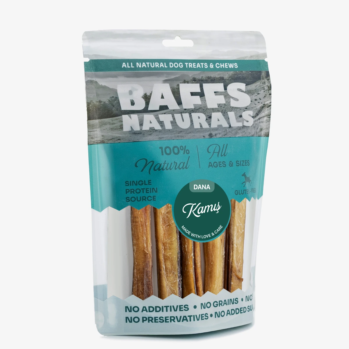 Dana Kamış Avantaj Paketi %100 Doğal Çiğnemelik Köpek Ödül Maması 200 gr