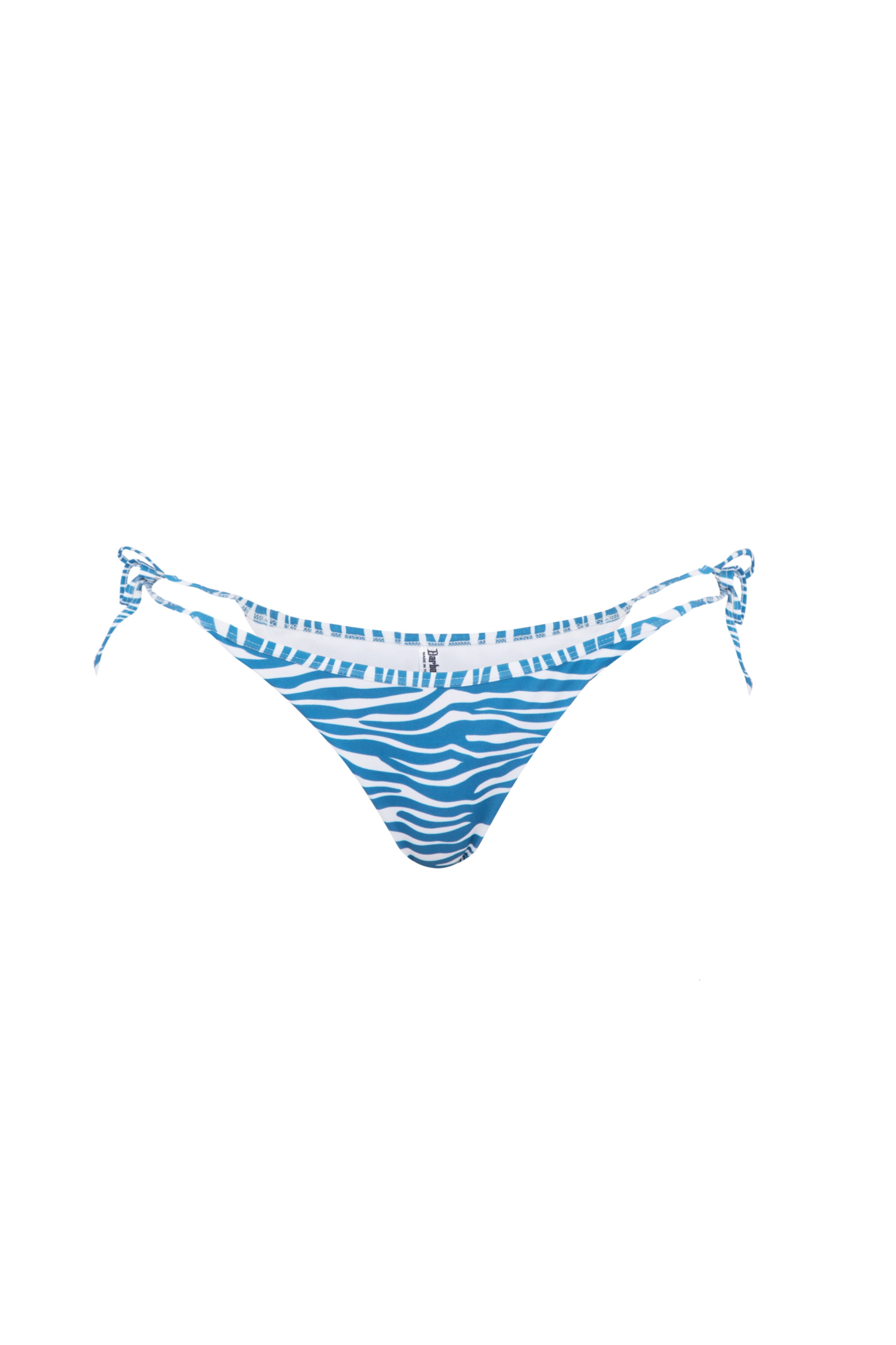 BLUE ZEBRA BIKINI BOTTOM