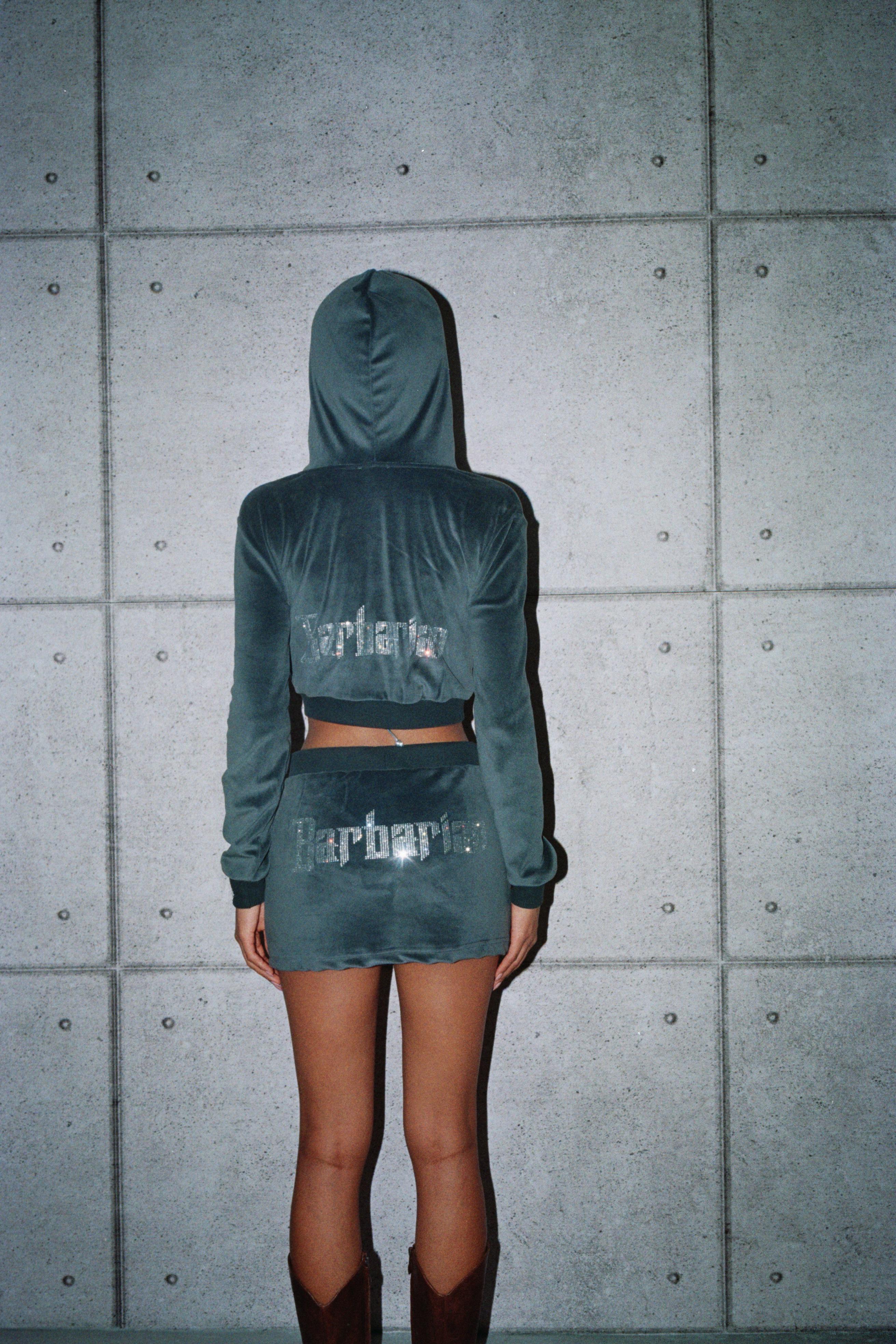 QUINN CROP HOODIE