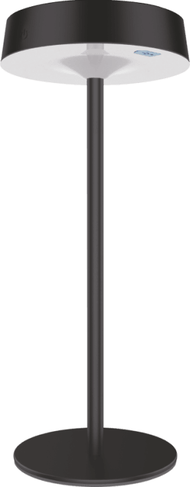 CT-8450 DUBAİ SOLAR ŞARJLI MASA LAMBASI SİYAH
