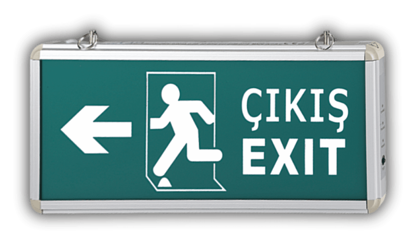 CT-9170 EXIT ÇIKIŞ TABELASI 3W