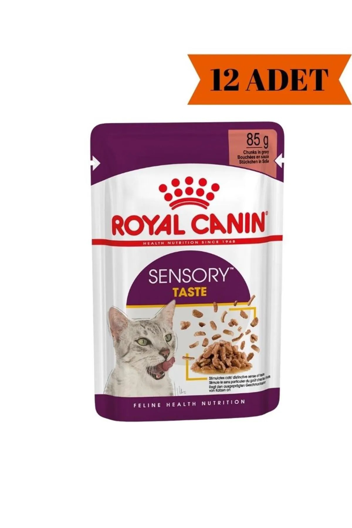 Royal Canin Sensory Taste Gravy Kedi Yaş Maması 85 Gr12