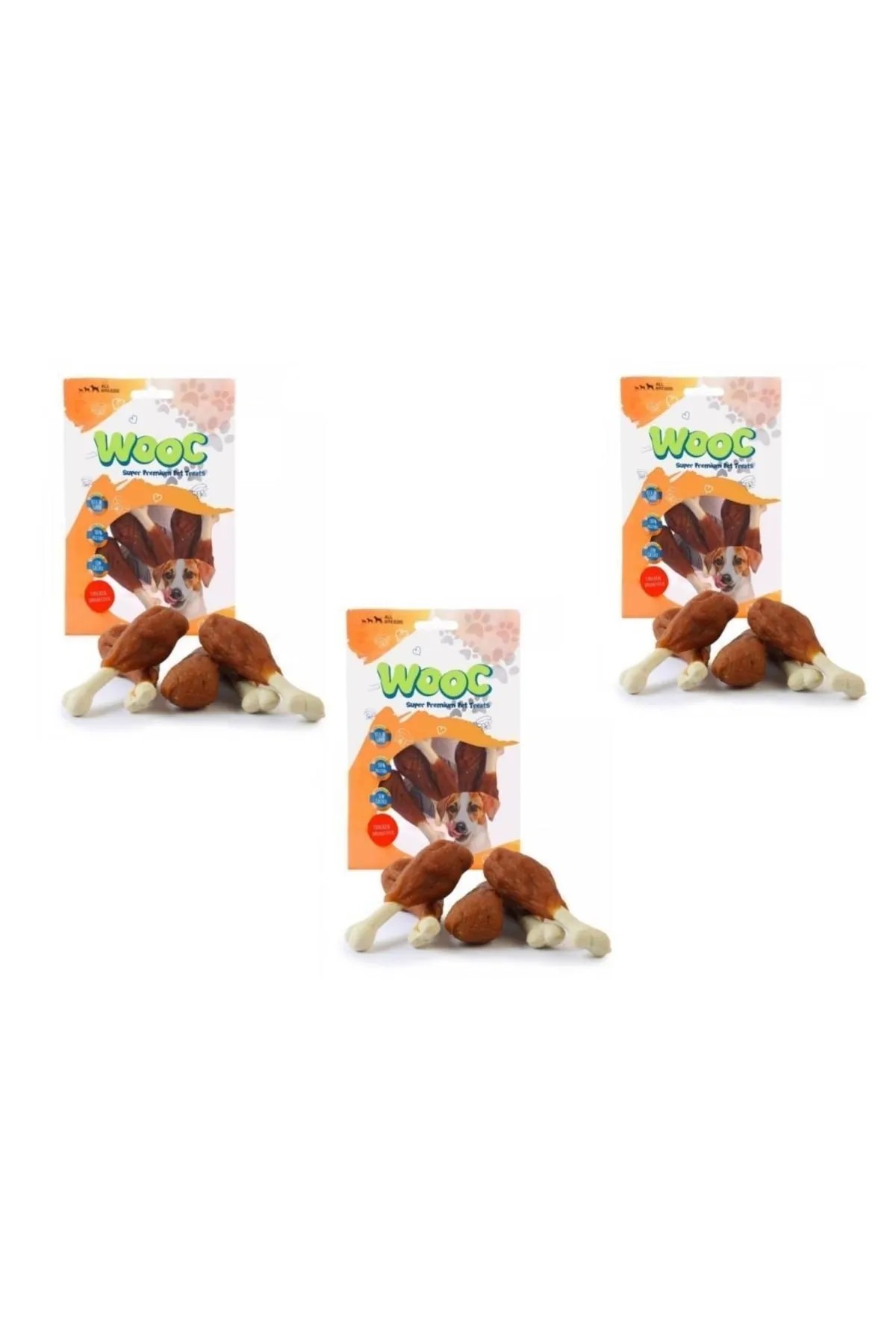 wooc Tavuk But Köpek Ödül Maması 80gr X 3 Adet