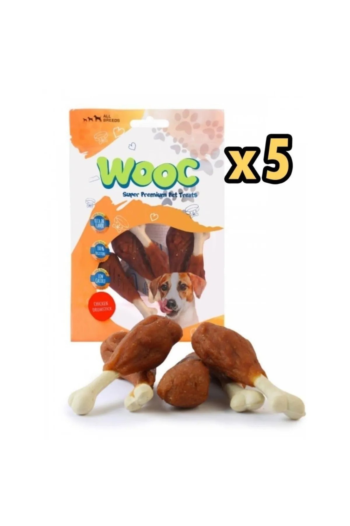 wooc Tavuk But Köpek Ödül Maması 80gr X 5 Adet