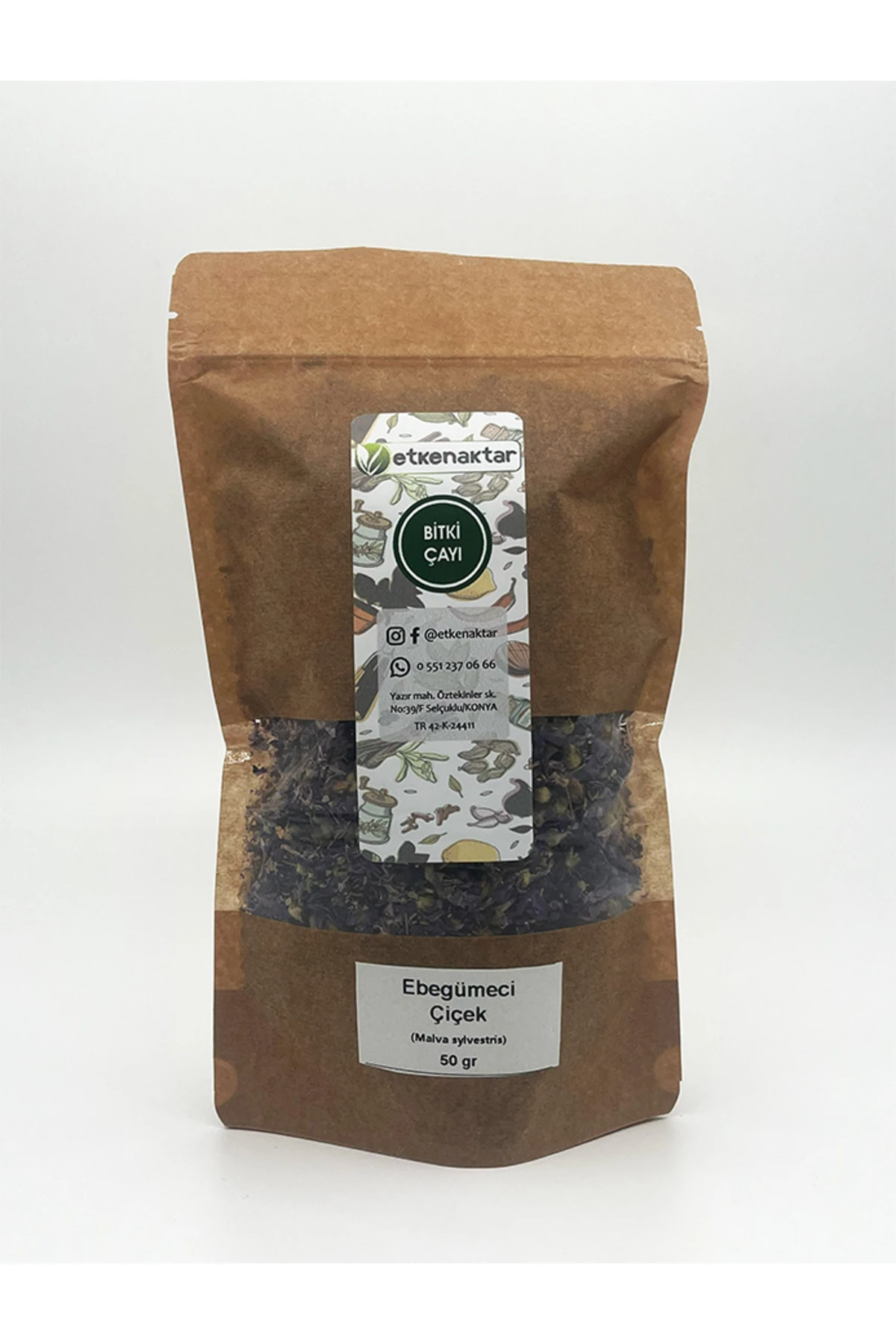 Ebegümeci Çiçek 50gr