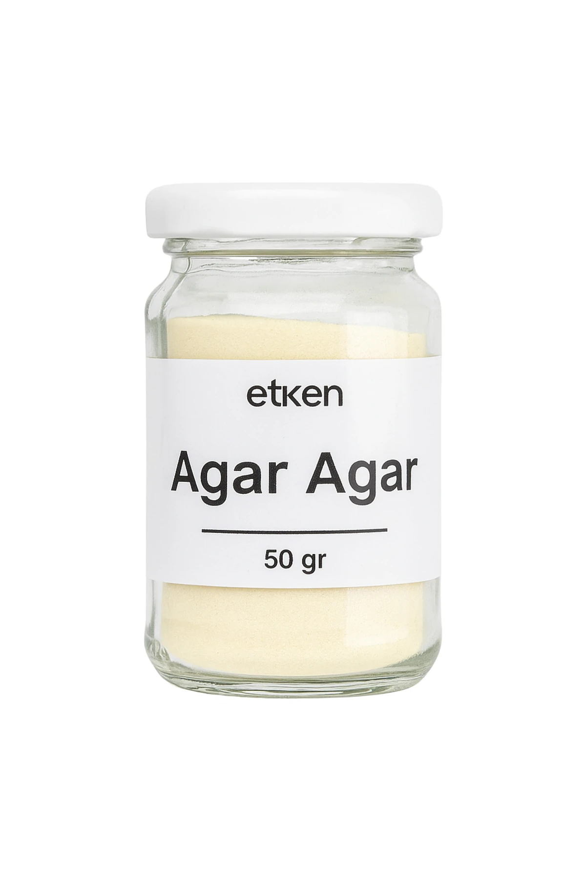 Agar Agar Tozu Bitkisel Jelatin 50gr